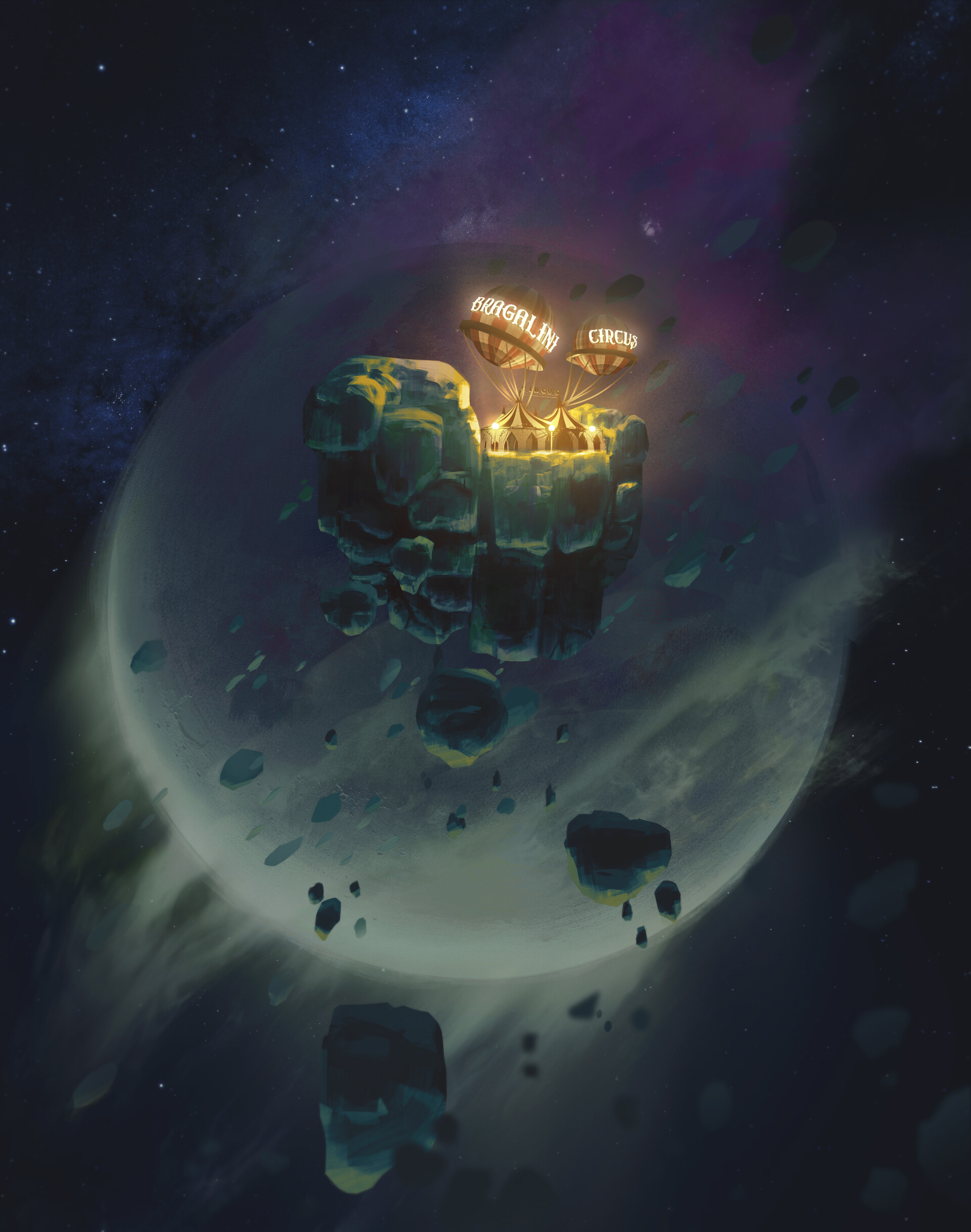 【残りわずか】 ArtStation - Space Circus 