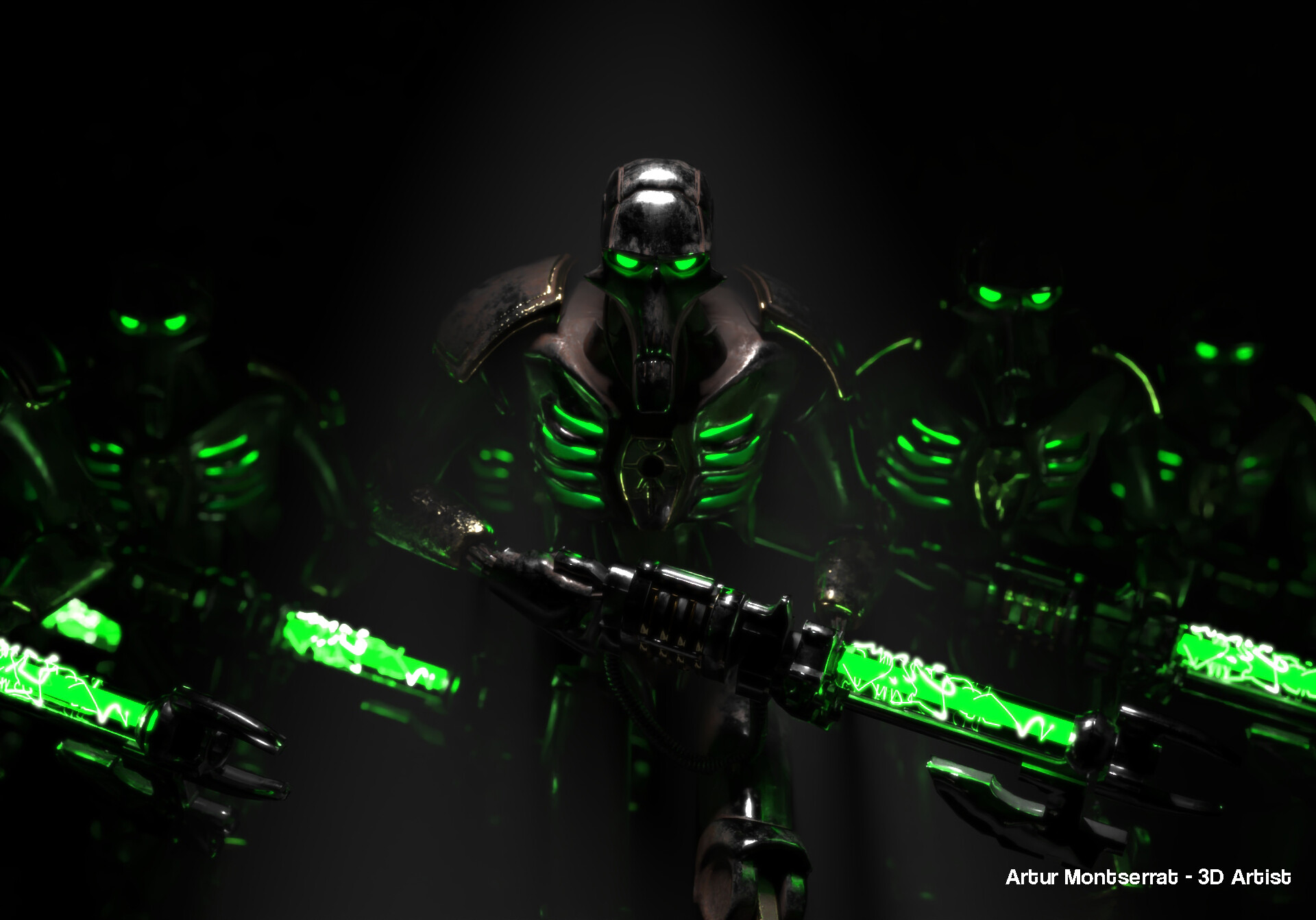 Warhammer 40k Necrons Kunst