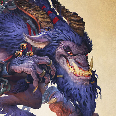 Justin gerard justin gerard motm012 krampus color a 72web