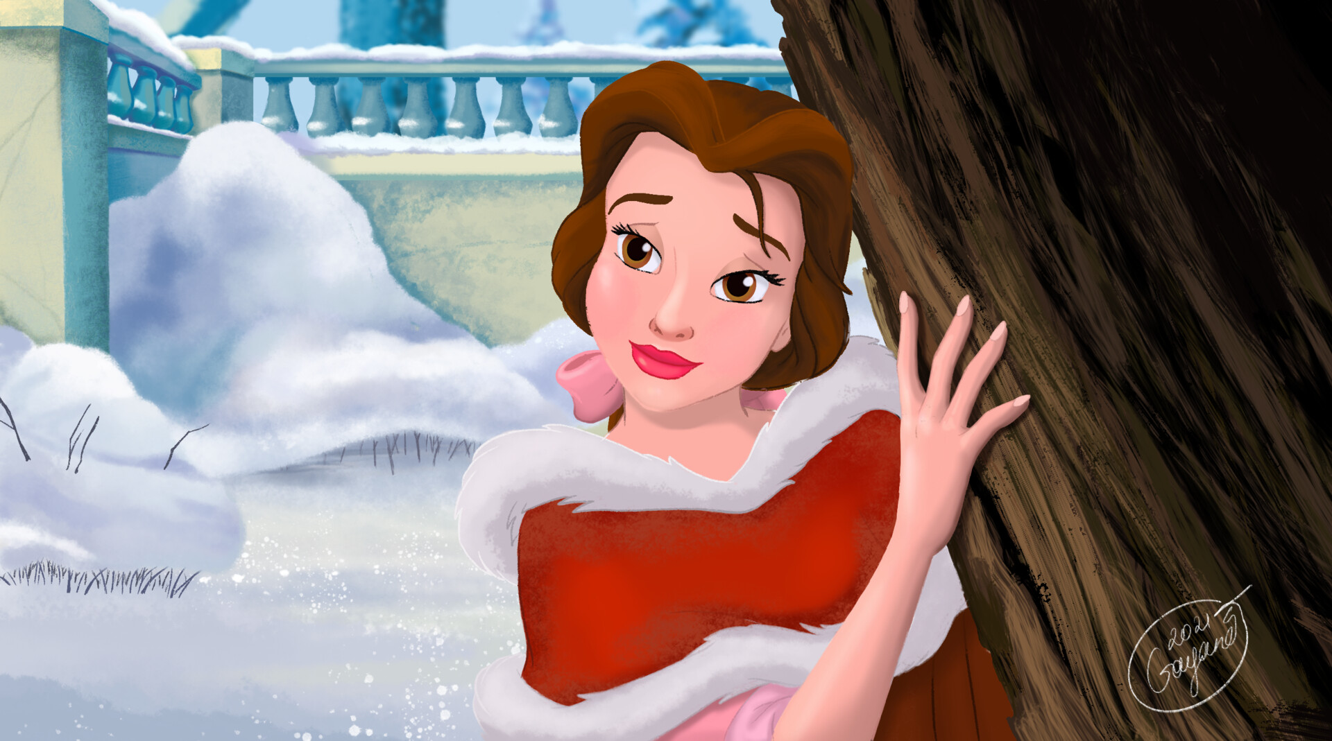 Disney Fan Art Belle