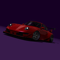 Artstation Fresh Nissan Fairlady Z 432 Rocket Bunny James Murray