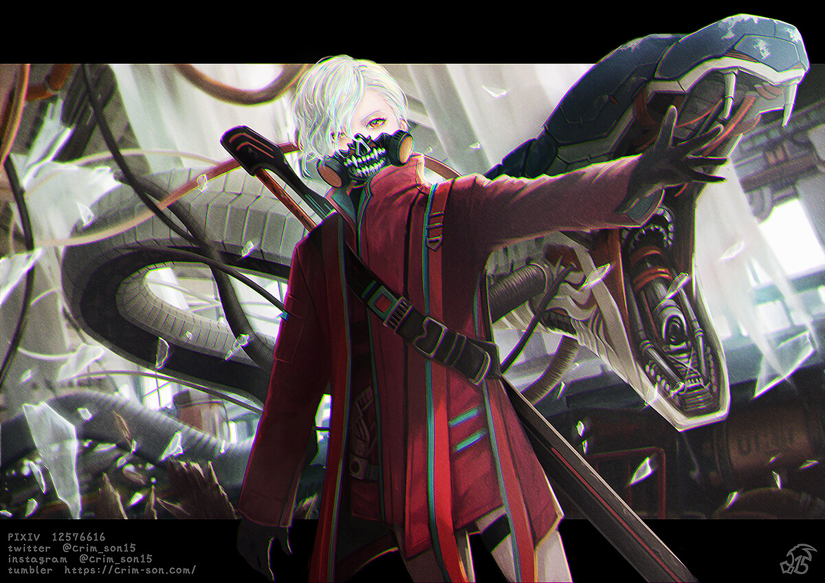 Artstation 趣味のイラスト Crimson 15 Artstation 趣味のイラスト Crimson 15