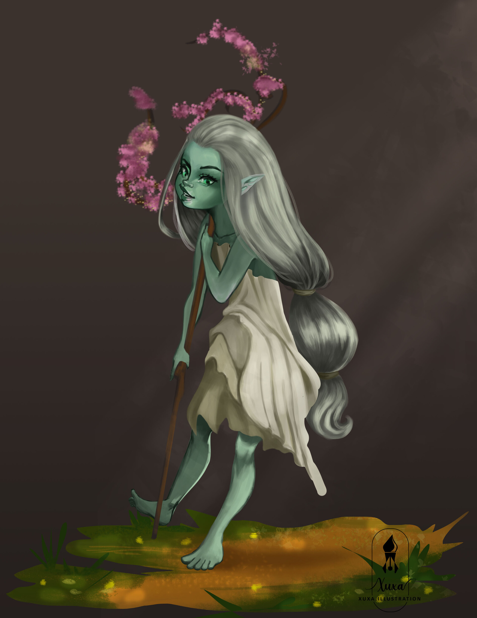 ArtStation - Elf witch