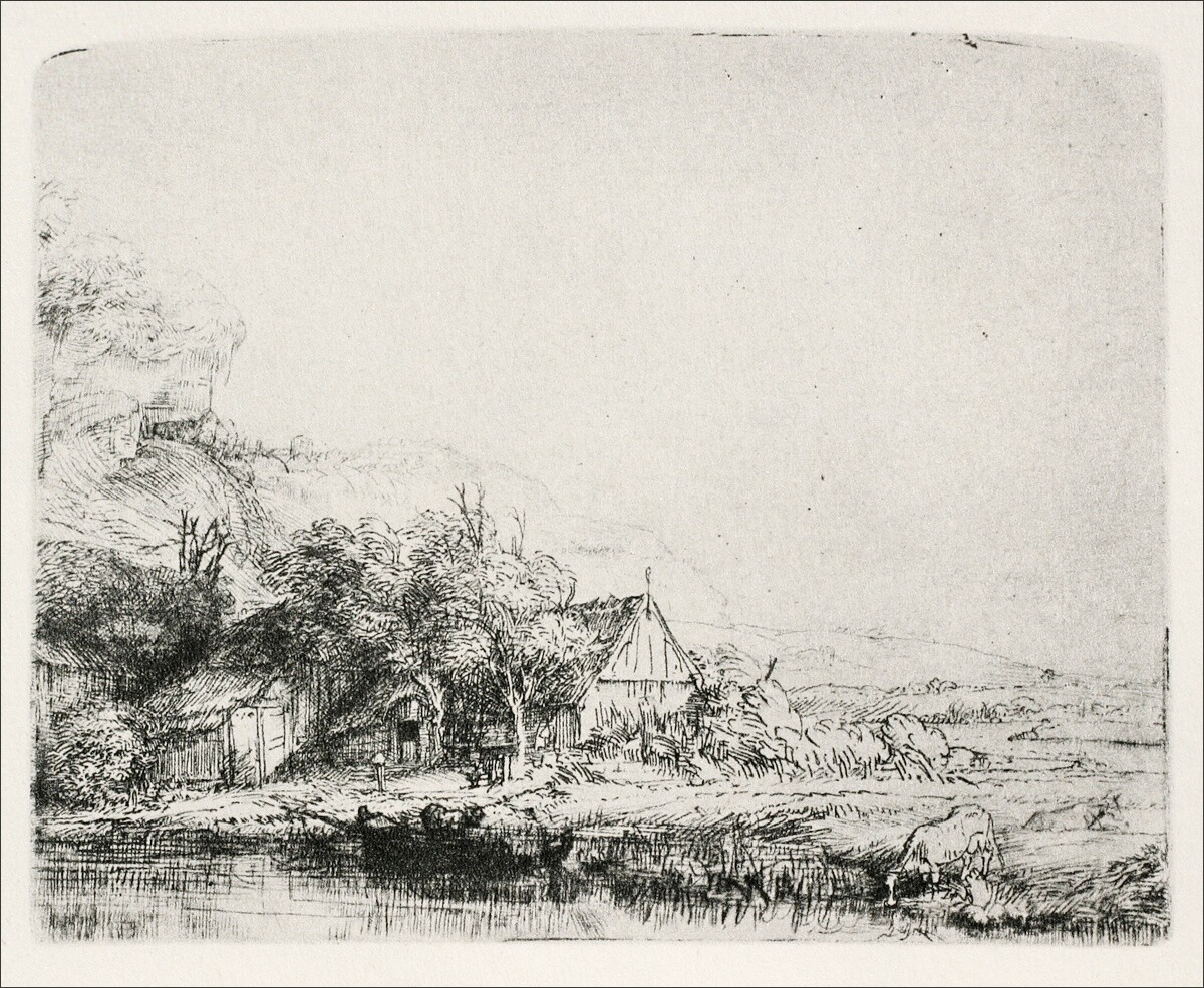Sketch that Rembrandt made