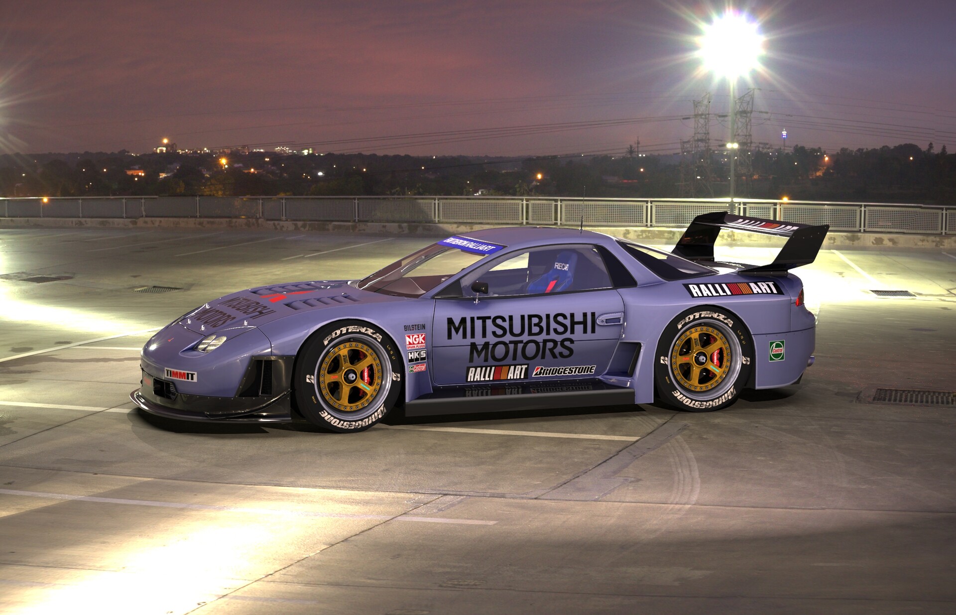 Artstation Mitsubishi Gto Lm Edition Work In Progress Samuel Rodgers