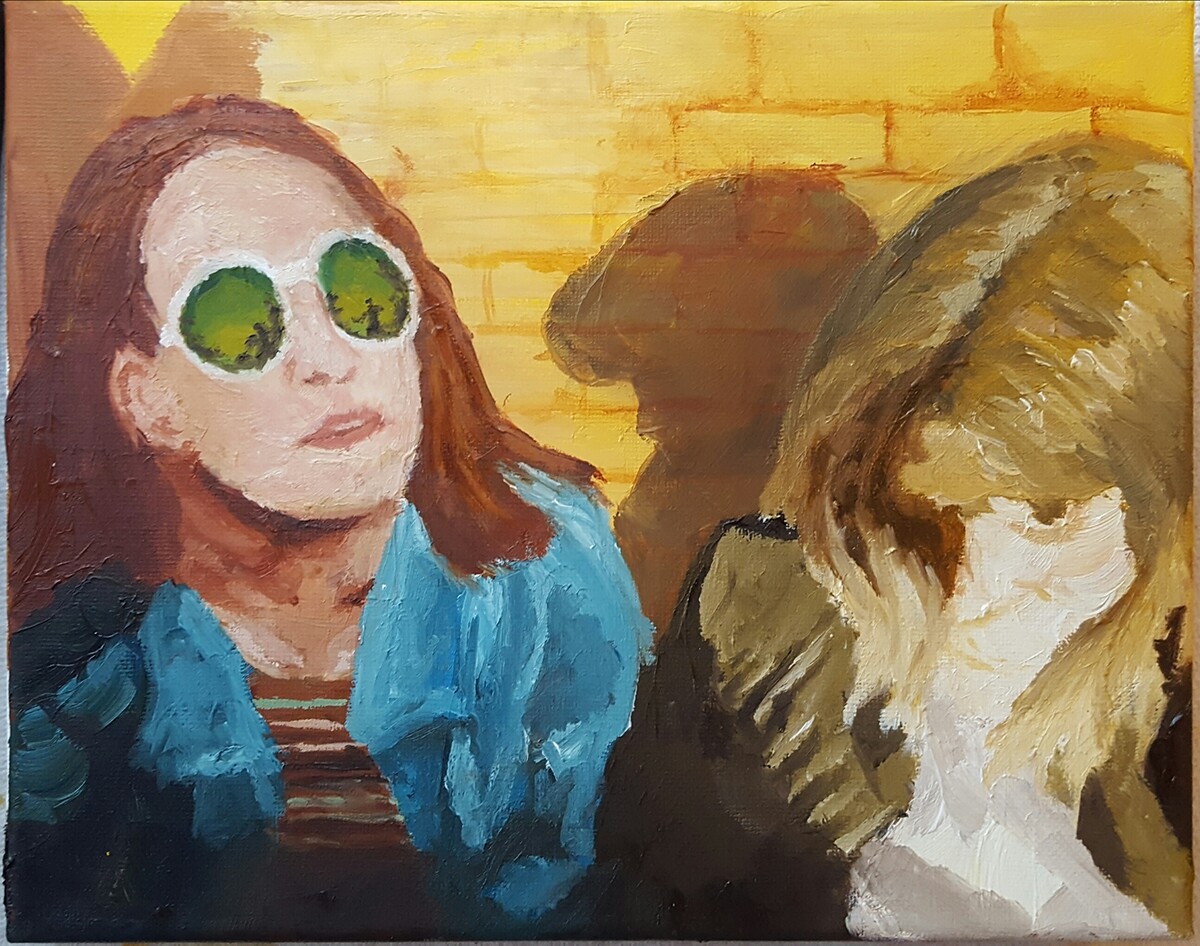 Friends, Oil on Canvas, 2016