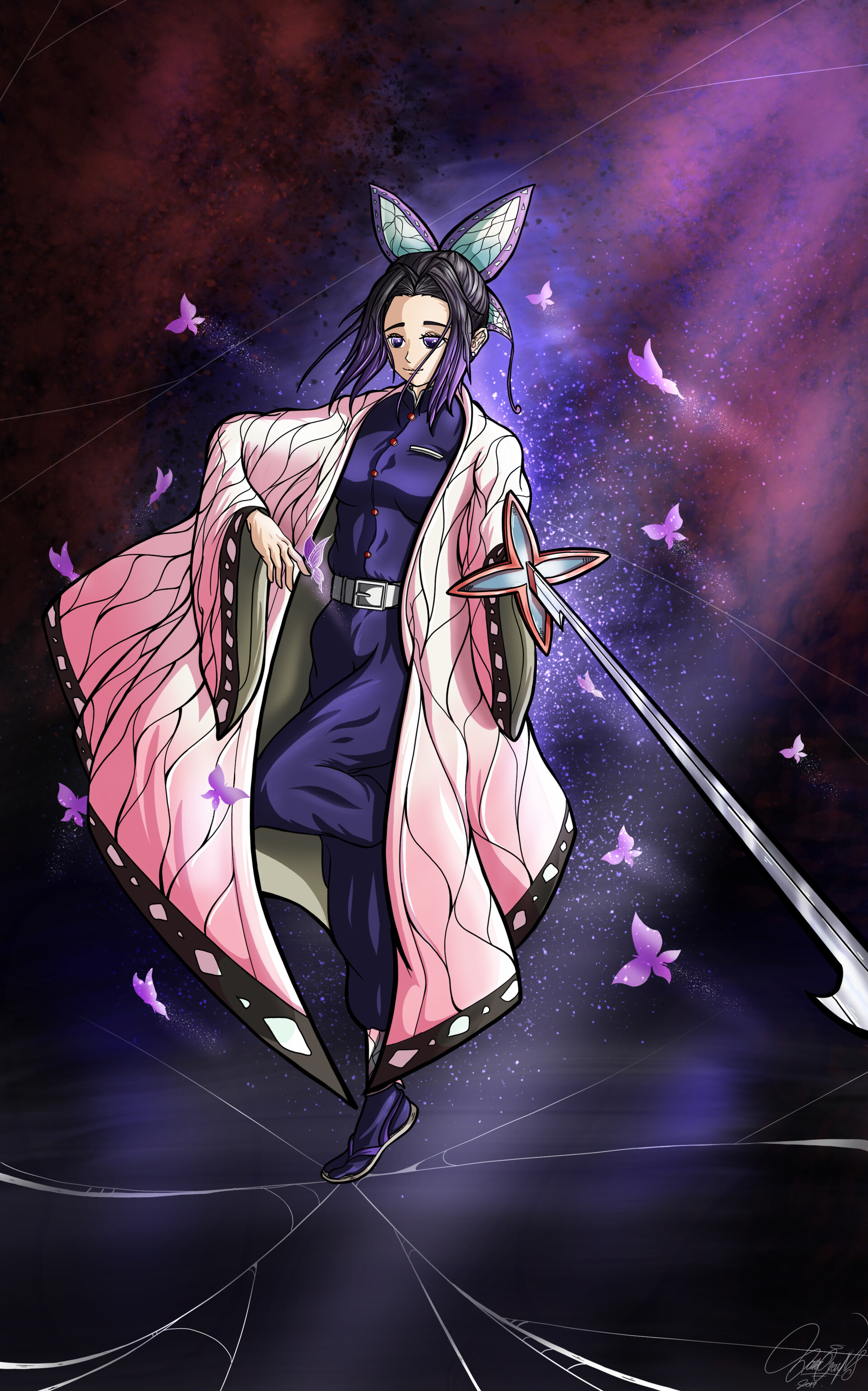 Demon Slayer Insect Hashira Full Body