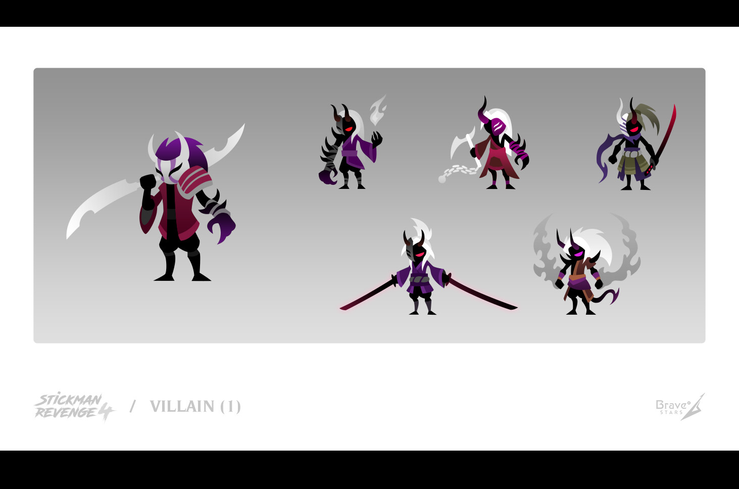 Artstation Character Concepts Stickman Revenge 4