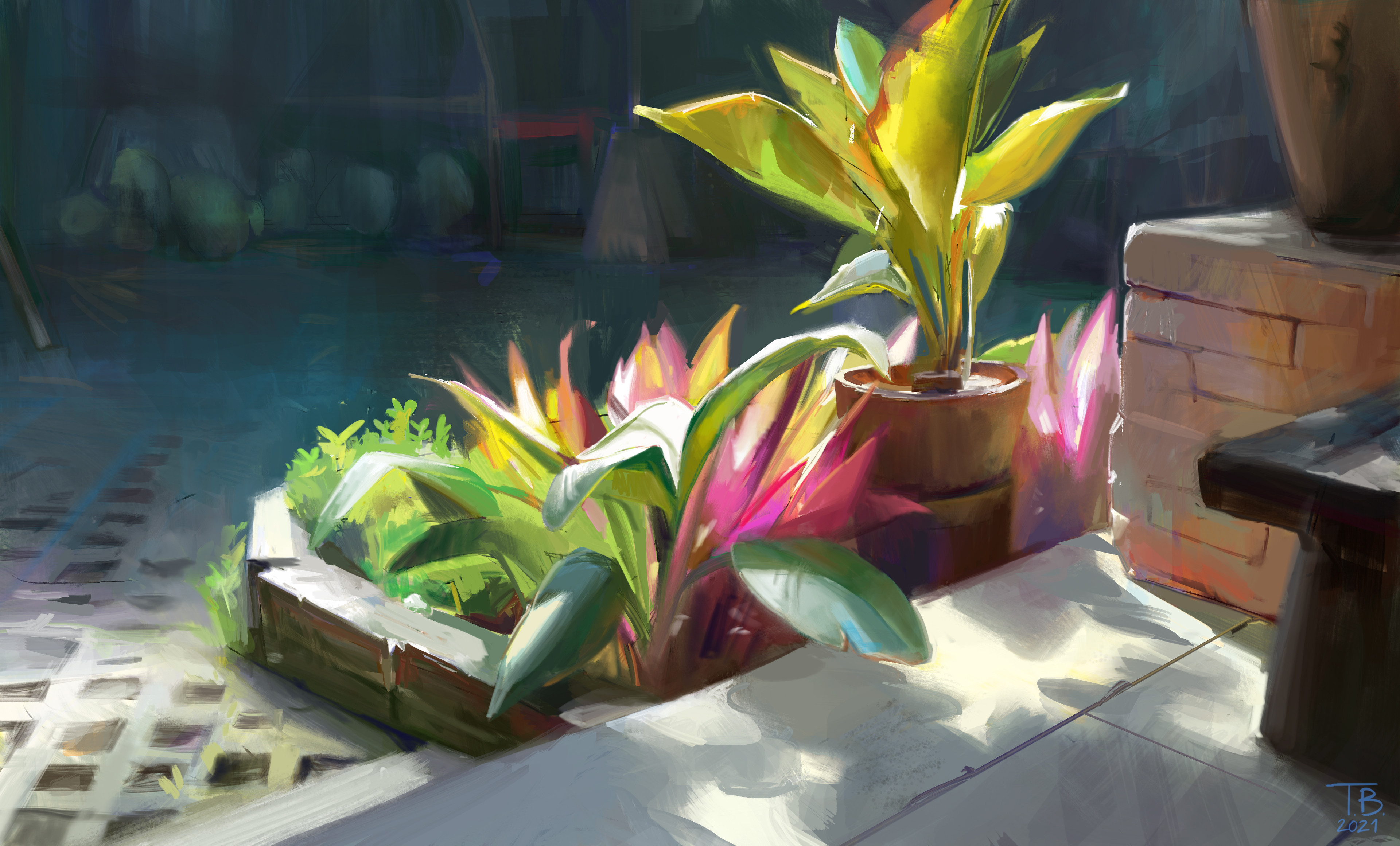 Ubud Juice Bar by Thomas Brissot r/ImaginaryGardens