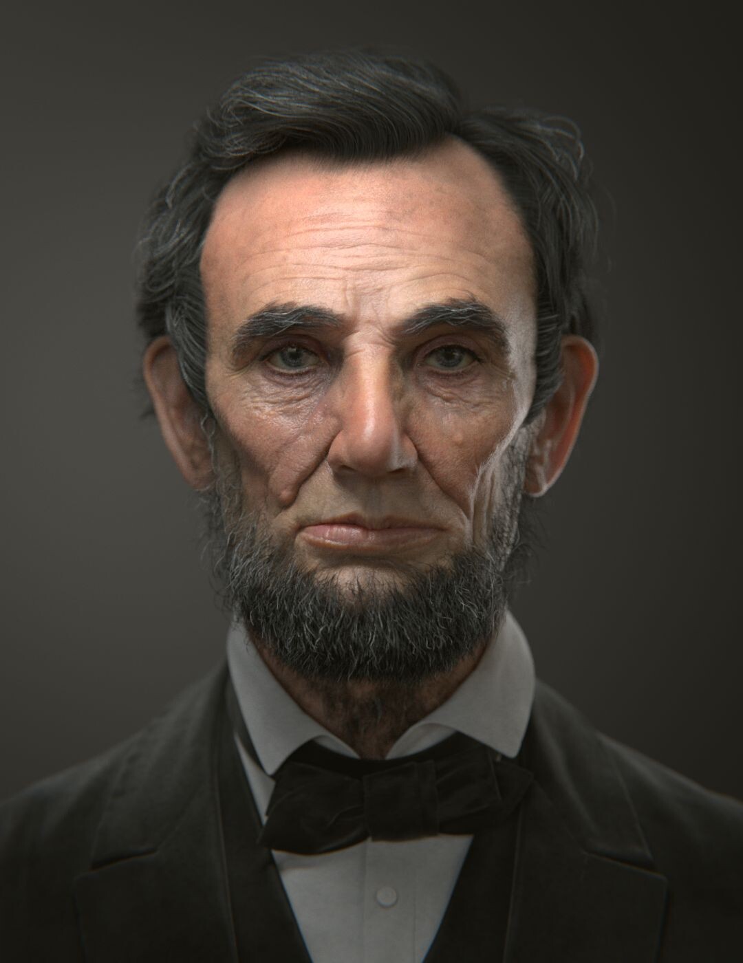 Foto reale di Abraham Lincoln