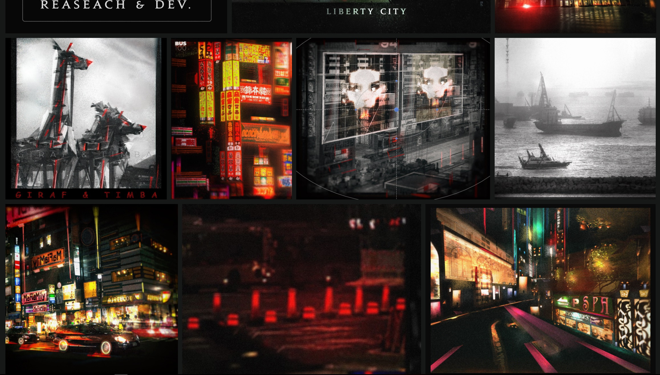 Snapshots in Liberty City.