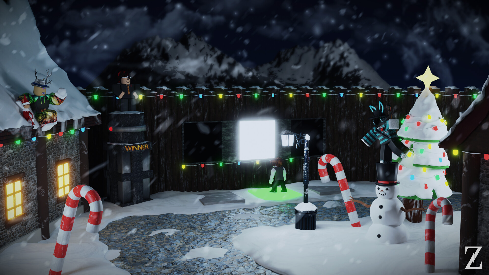 ROBLOX GFX  Snowopia's BGC Christmas Thumbnail by TackyNiceRBLX