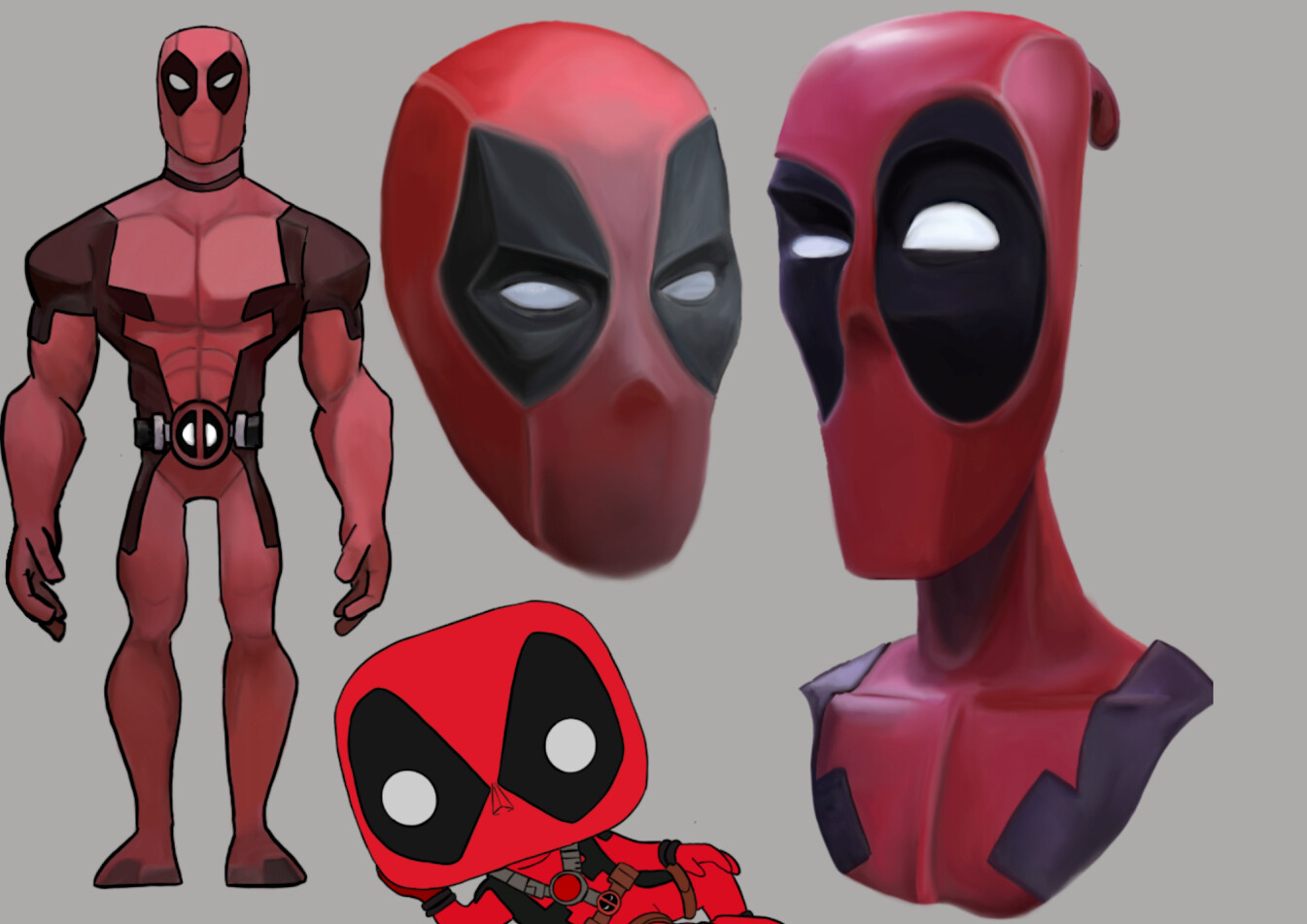 ArtStation DeadPool Concept Art