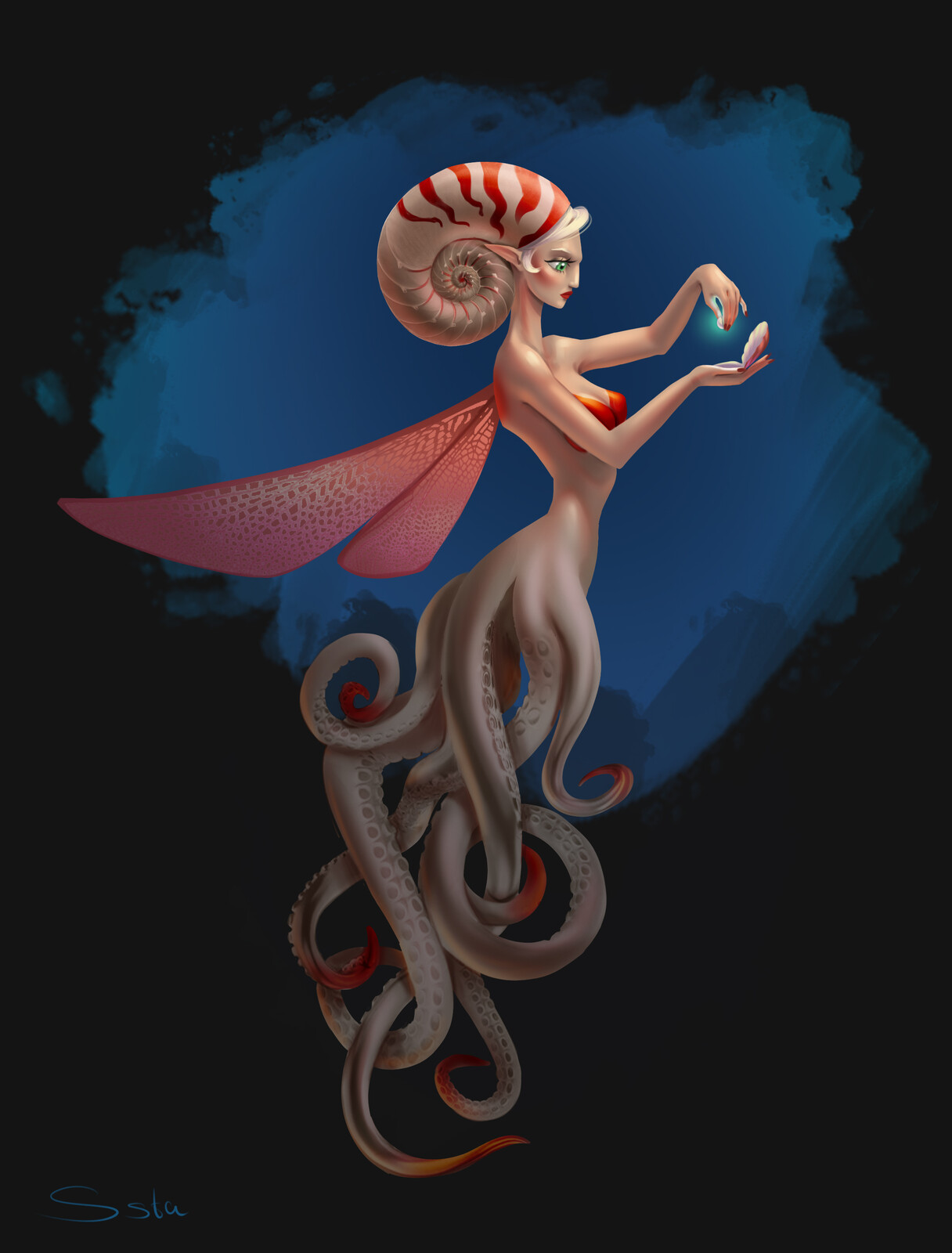 Fairy of seashells
