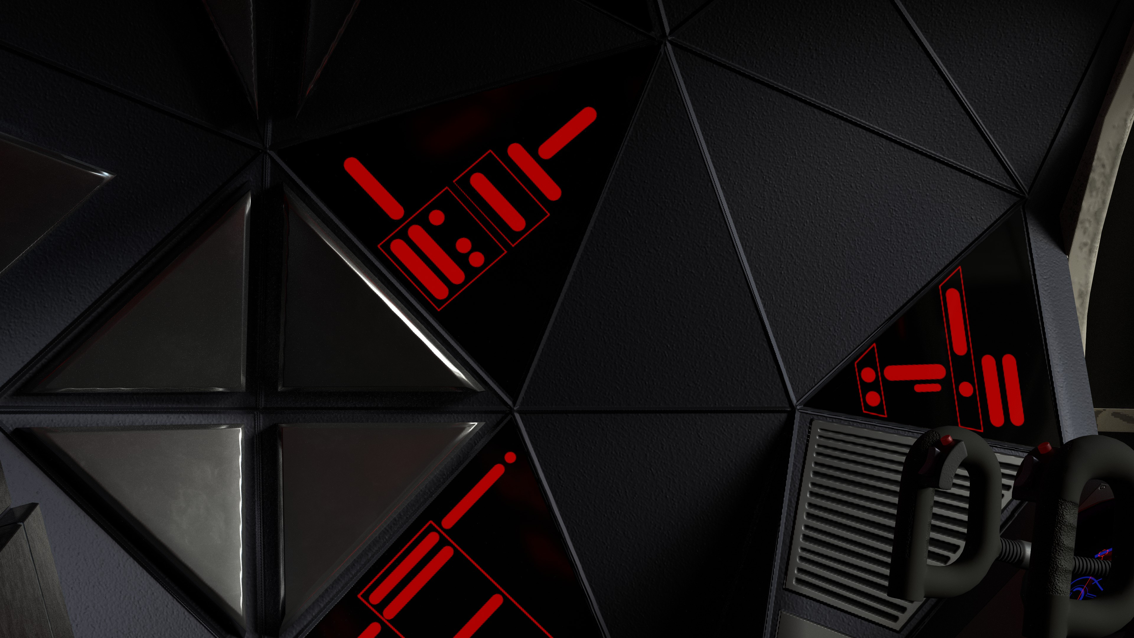 Cockpit wall