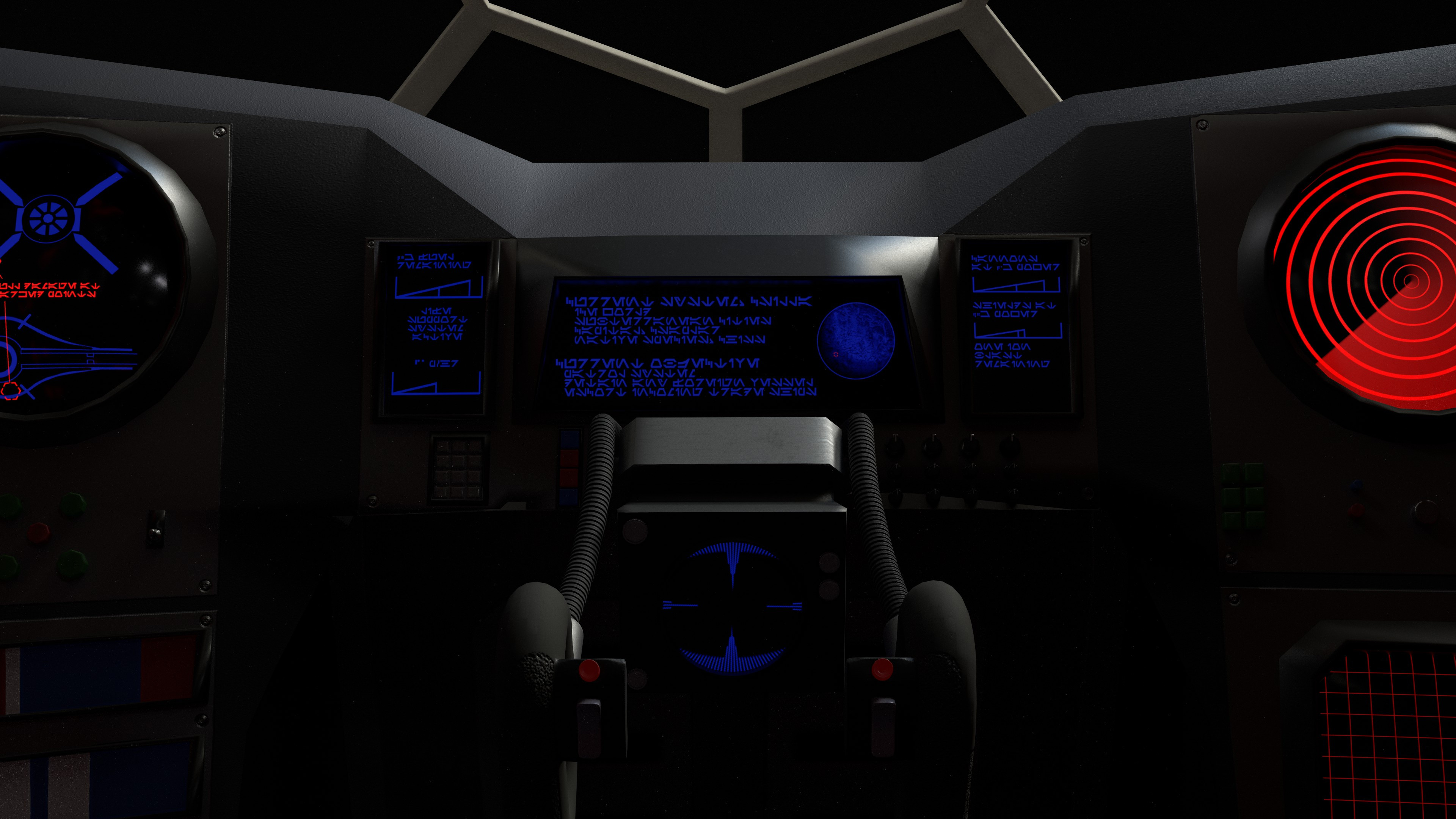 Displays Behind yaw
