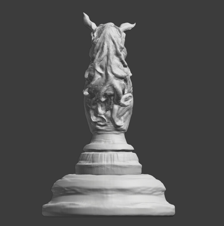 Escultura Vela Xadrez- Cavalo - Delaz Design