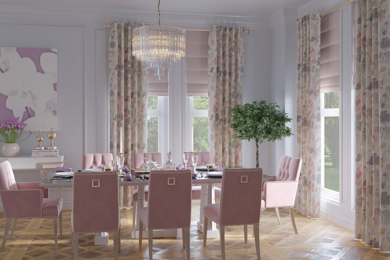 Plush Dining Room