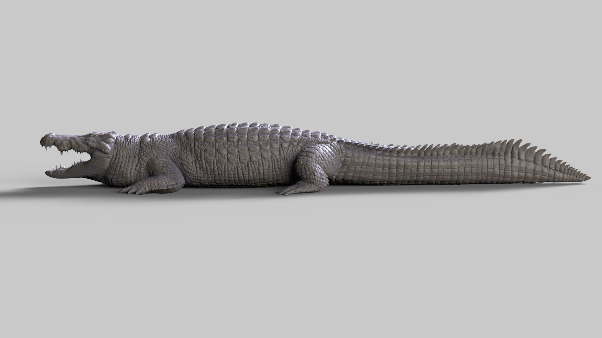 ArtStation - Nile Crocodile 3D Model (Available on Marketplace) ArtStation - Nile Crocodile 3D Model (Available on Marketplace)