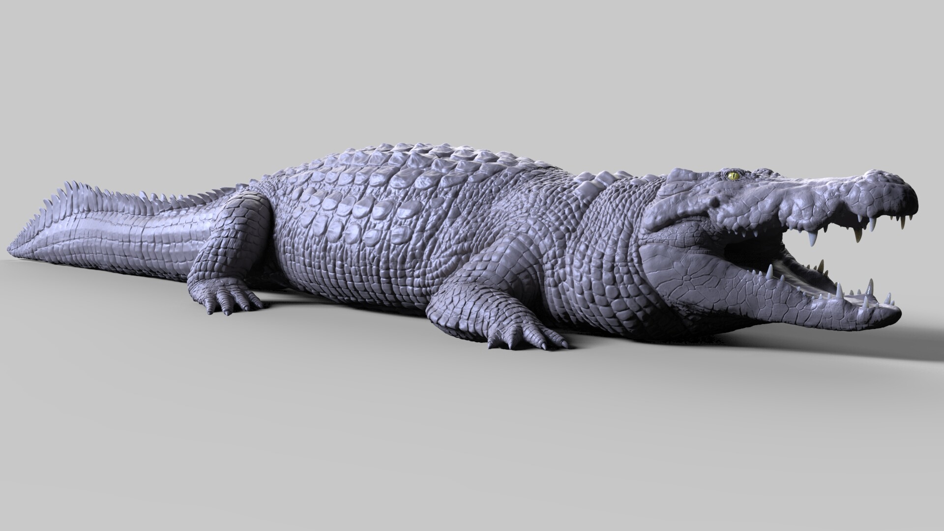 ArtStation - Nile Crocodile 3D Model (Available on Marketplace) ArtStation - Nile Crocodile 3D Model (Available on Marketplace)