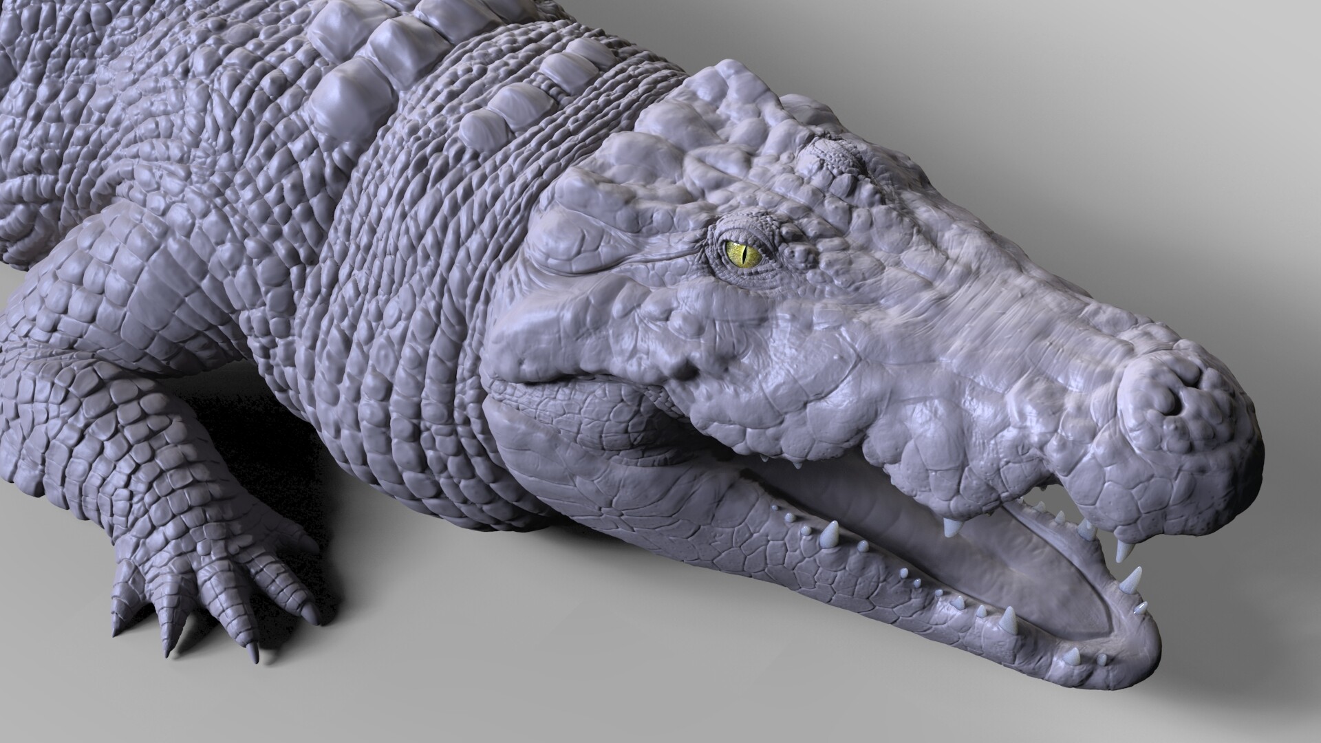 ArtStation - Nile Crocodile 3D Model (Available on Marketplace) ArtStation - Nile Crocodile 3D Model (Available on Marketplace)
