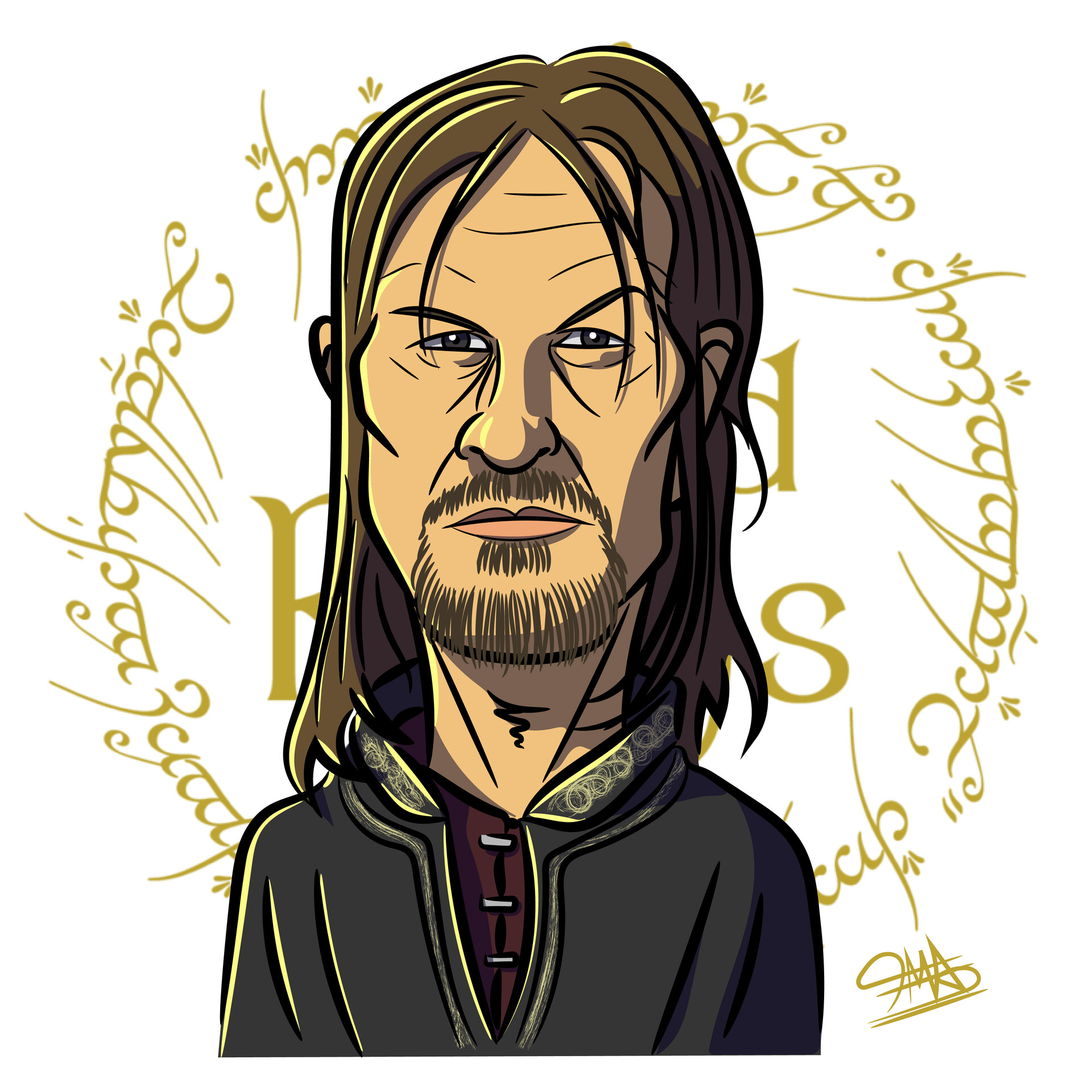 Federico Aristimuño Sean Bean is Boromir