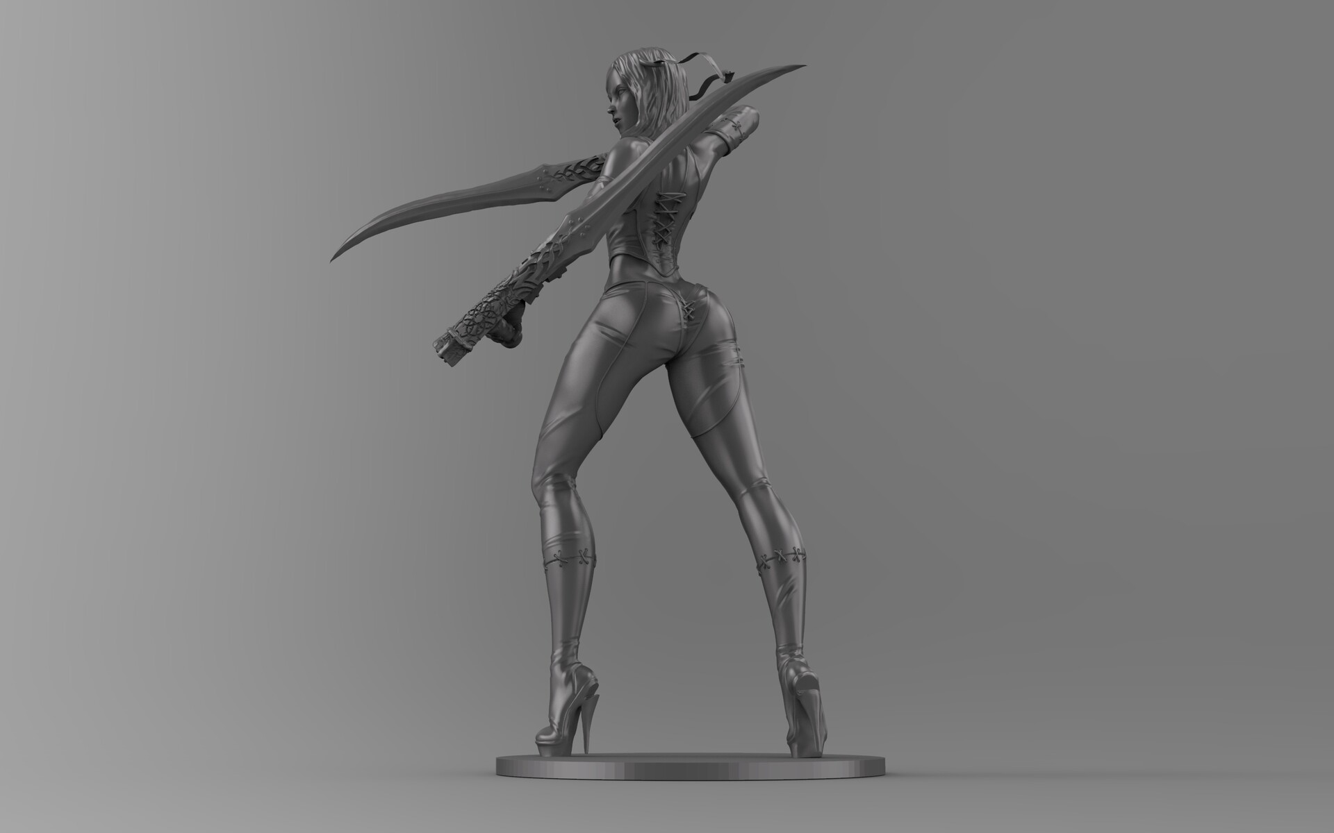 Bloodrayne statue shop