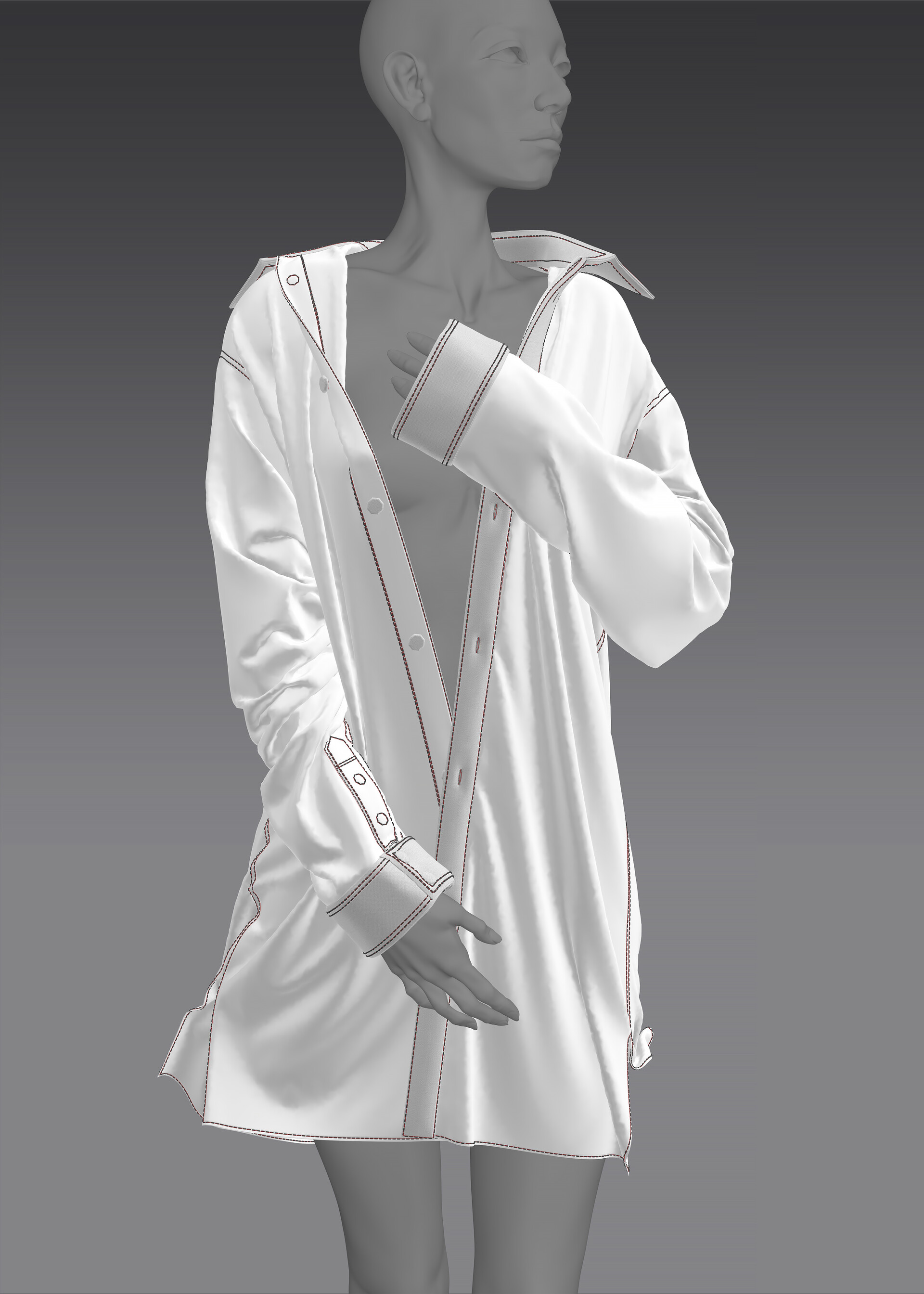 ArtStation - Kaya From S.N.U.F.F. By Victor Pelevin