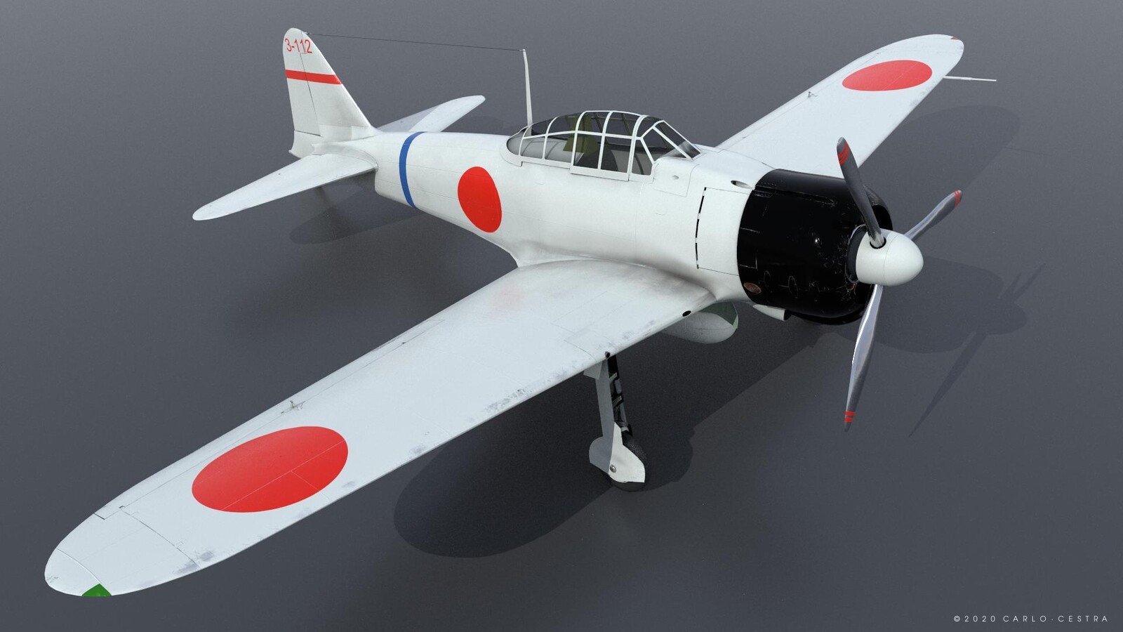 MITSUBISHI A6M2 Type-0 Model-11