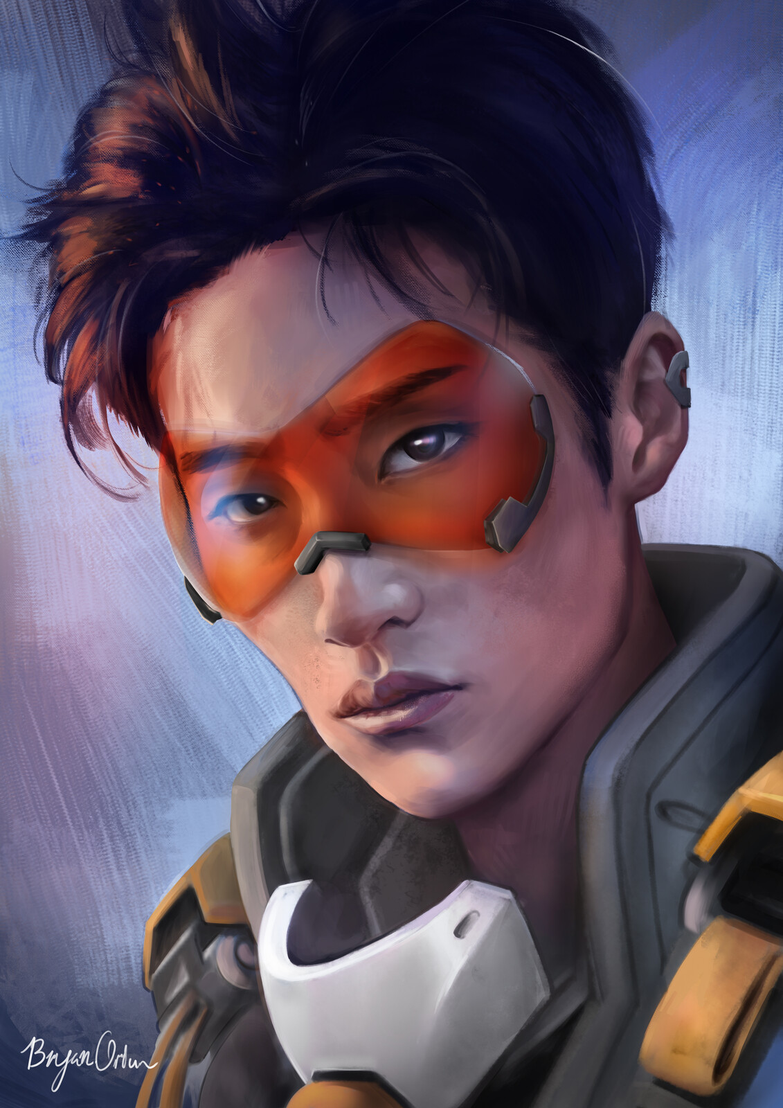 Tracer Main - Overwatch 2 Fan Art
