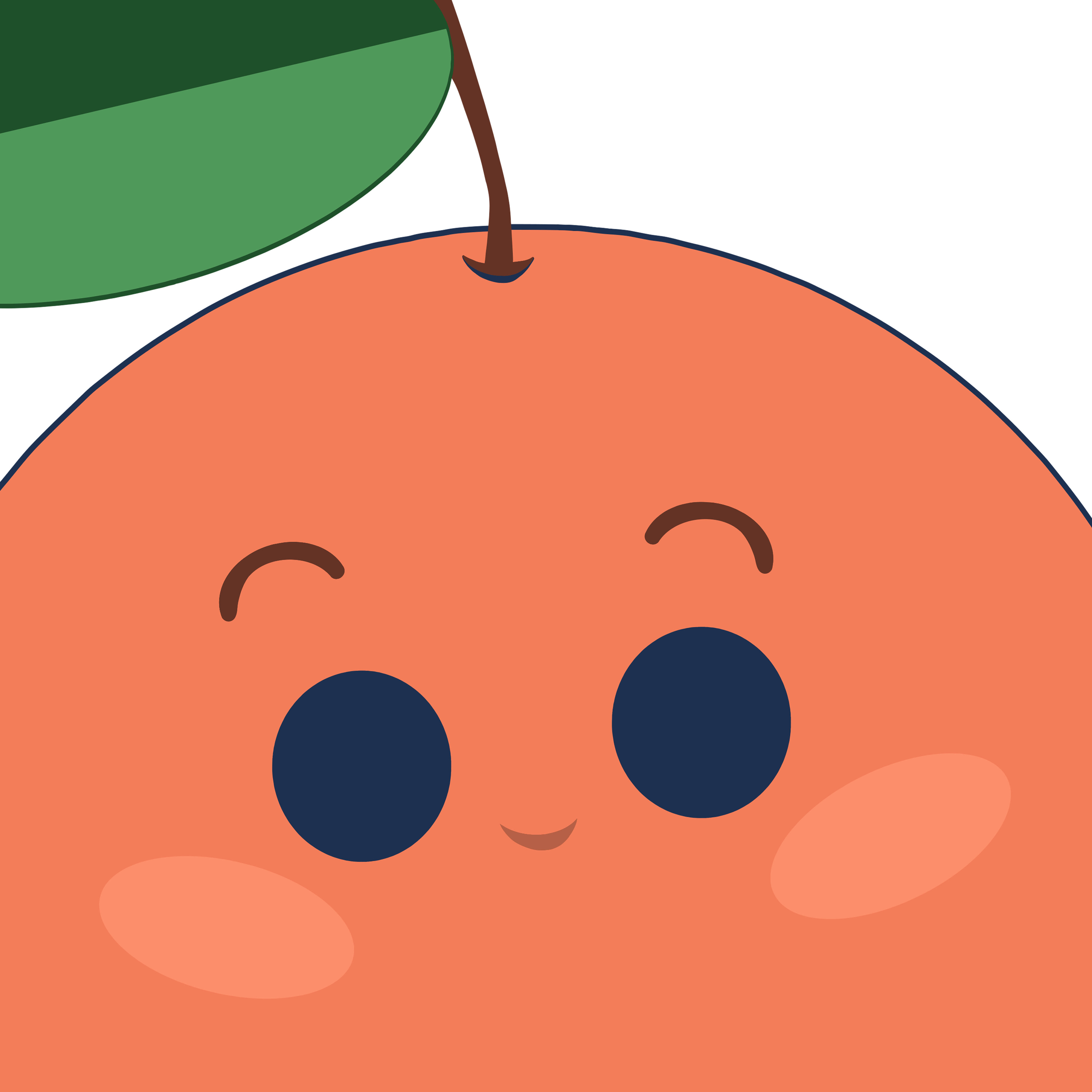 Introducing, Ruby, the Candy on Demandy character mascot in a close up shot.