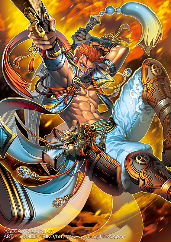ArtStation - YOSHIHIRO-SHIMADU/ 島津義弘（ⓒSEGA [戦国大戦