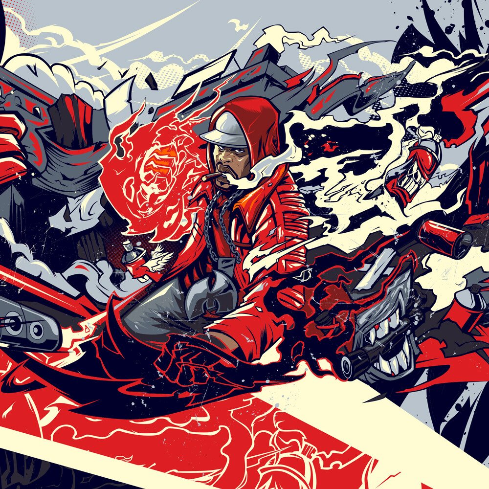 ArtStation Method Man X Concrete Jungle Studio Packaging