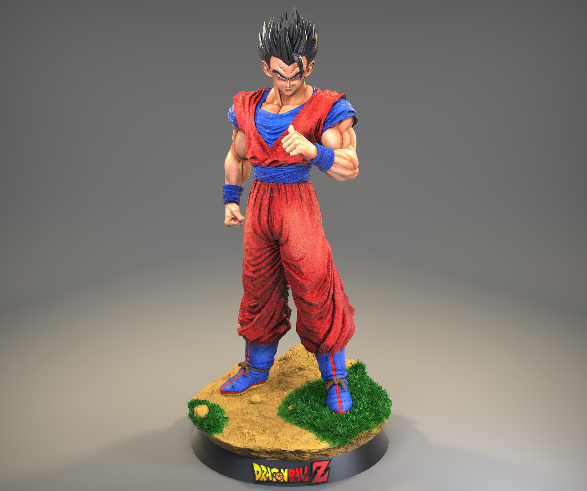 Mystic shop gohan statue