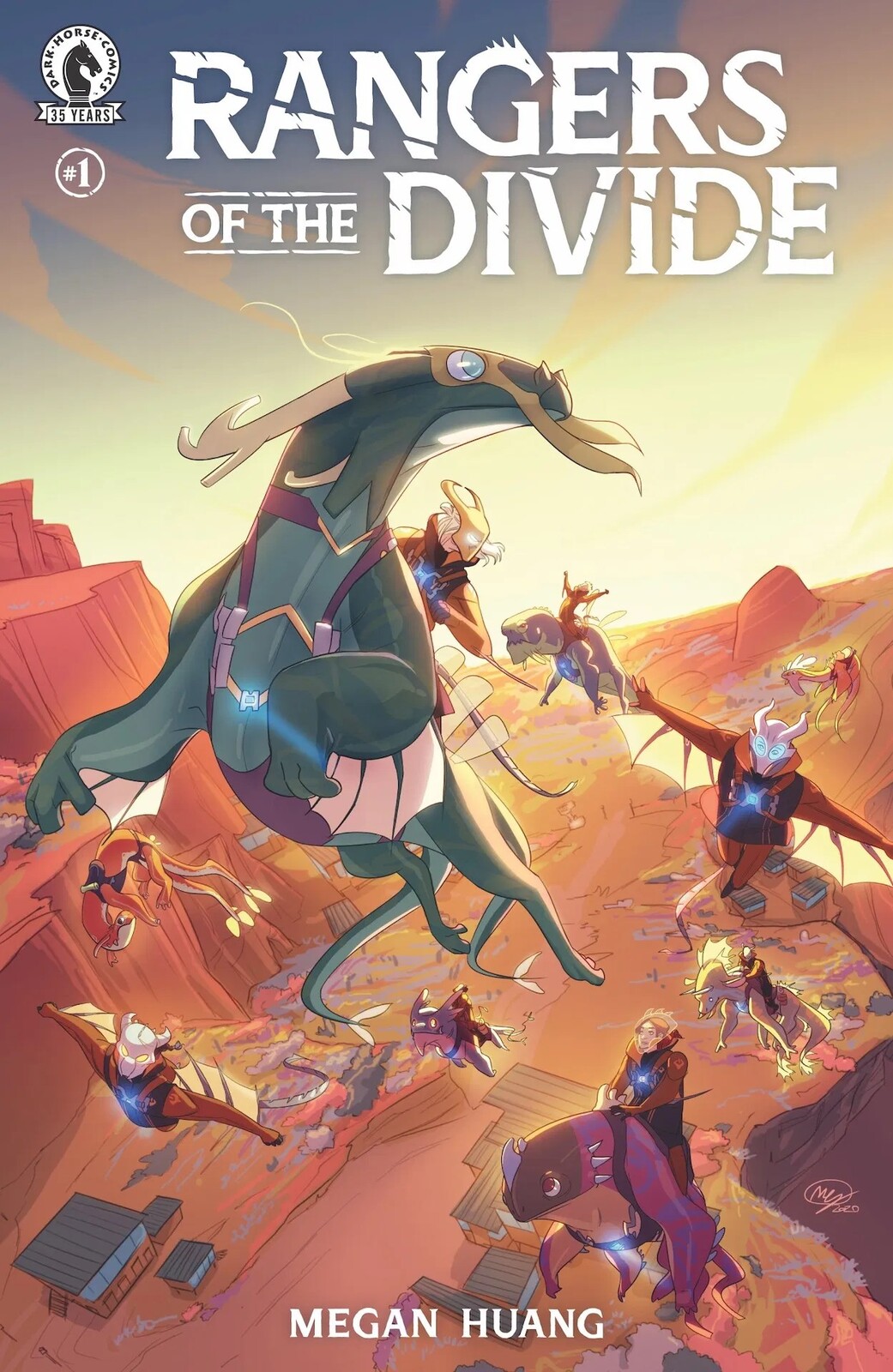 Rangers of the Divide #1 cover (official)