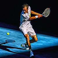 Artstation Rafael Nadal Classic Forehand Rg French Open 2021 Digital Artwork Tennis Poster Fan Gift Sam Brannan