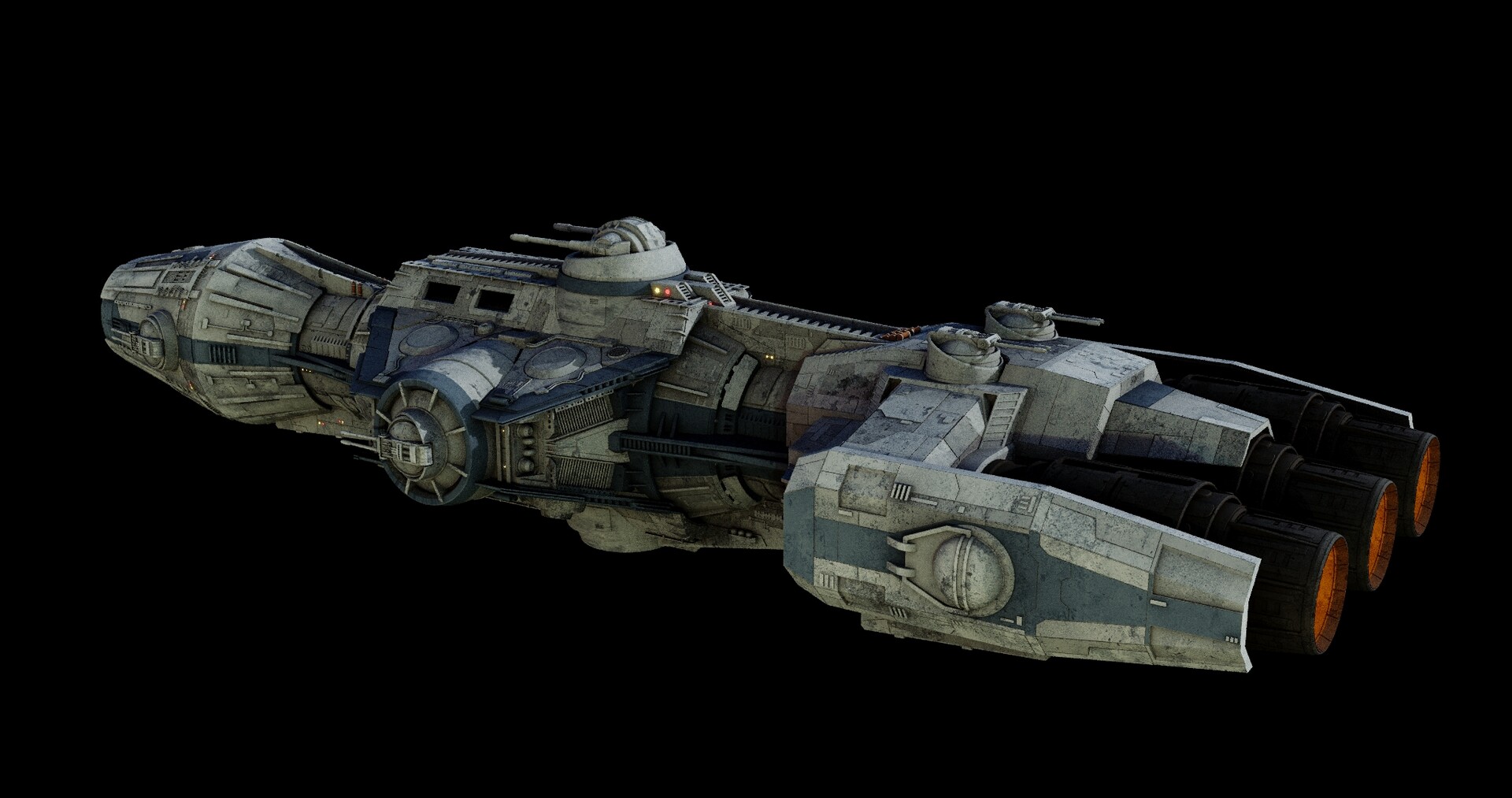 ArtStation Corellian Gunship DP20