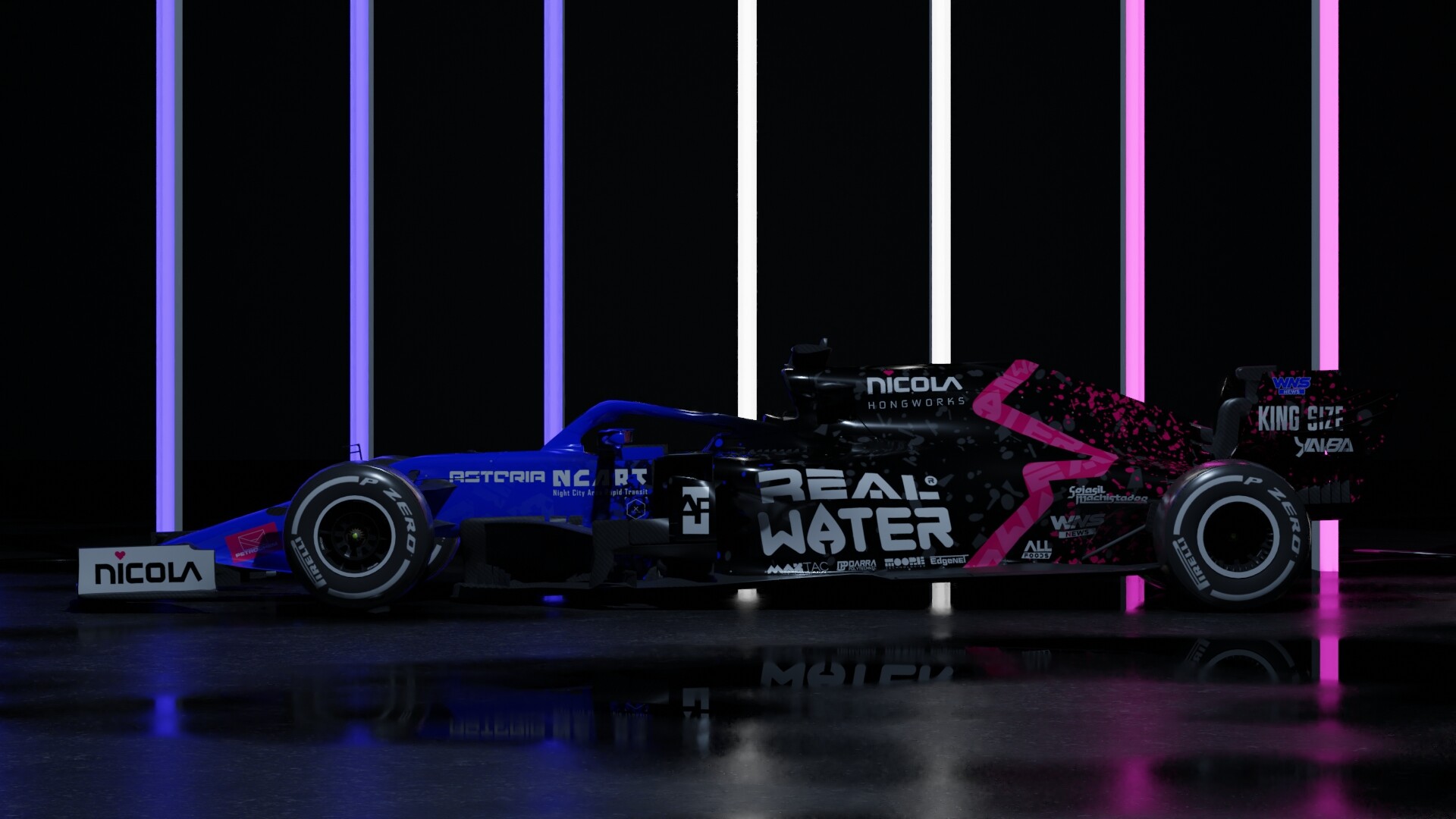 ArtStation - Cyberpunk 2077 Realwater NiCOLA Racing