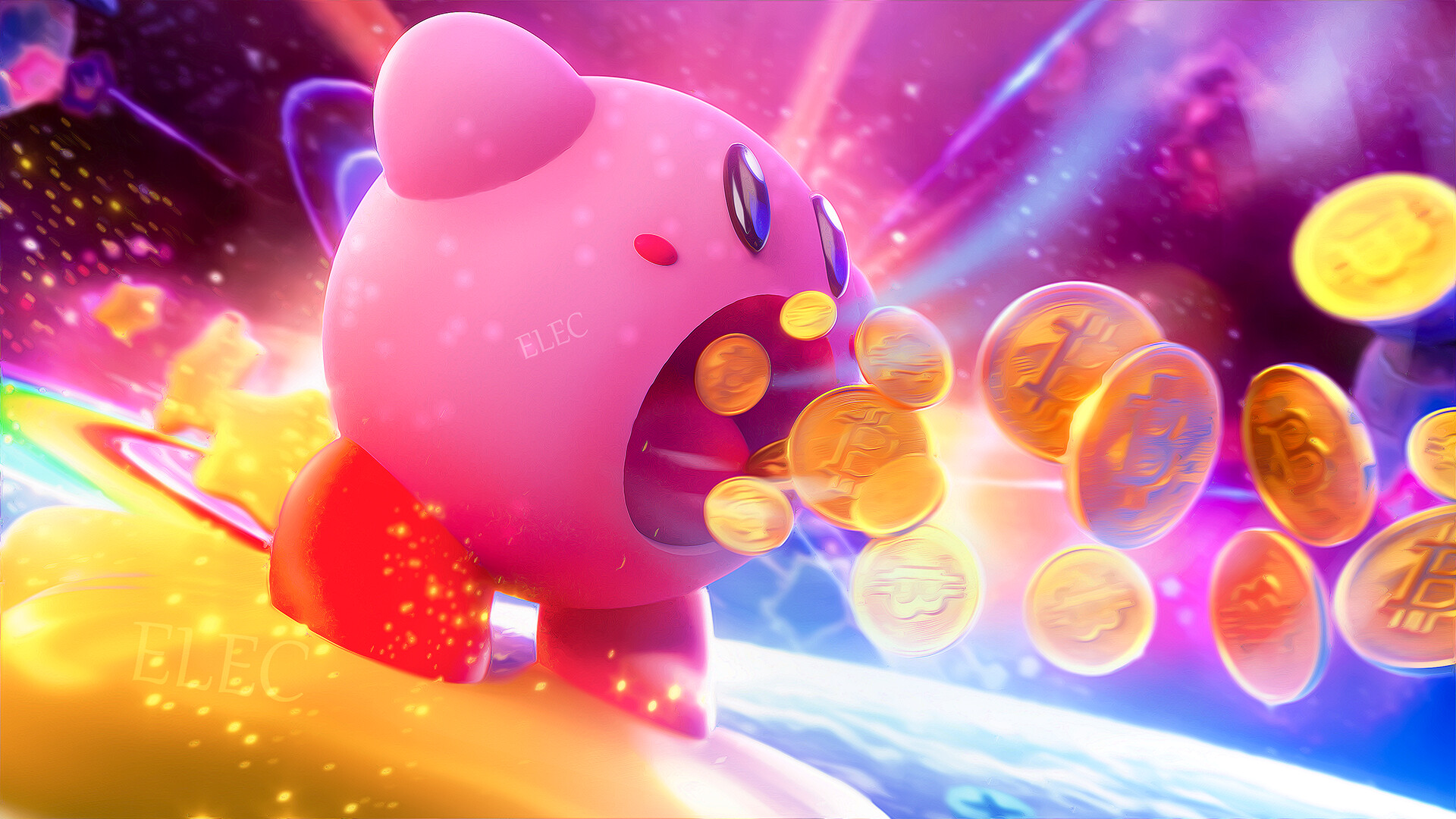 ArtStation - Kirby - Devourer of Bitcoin