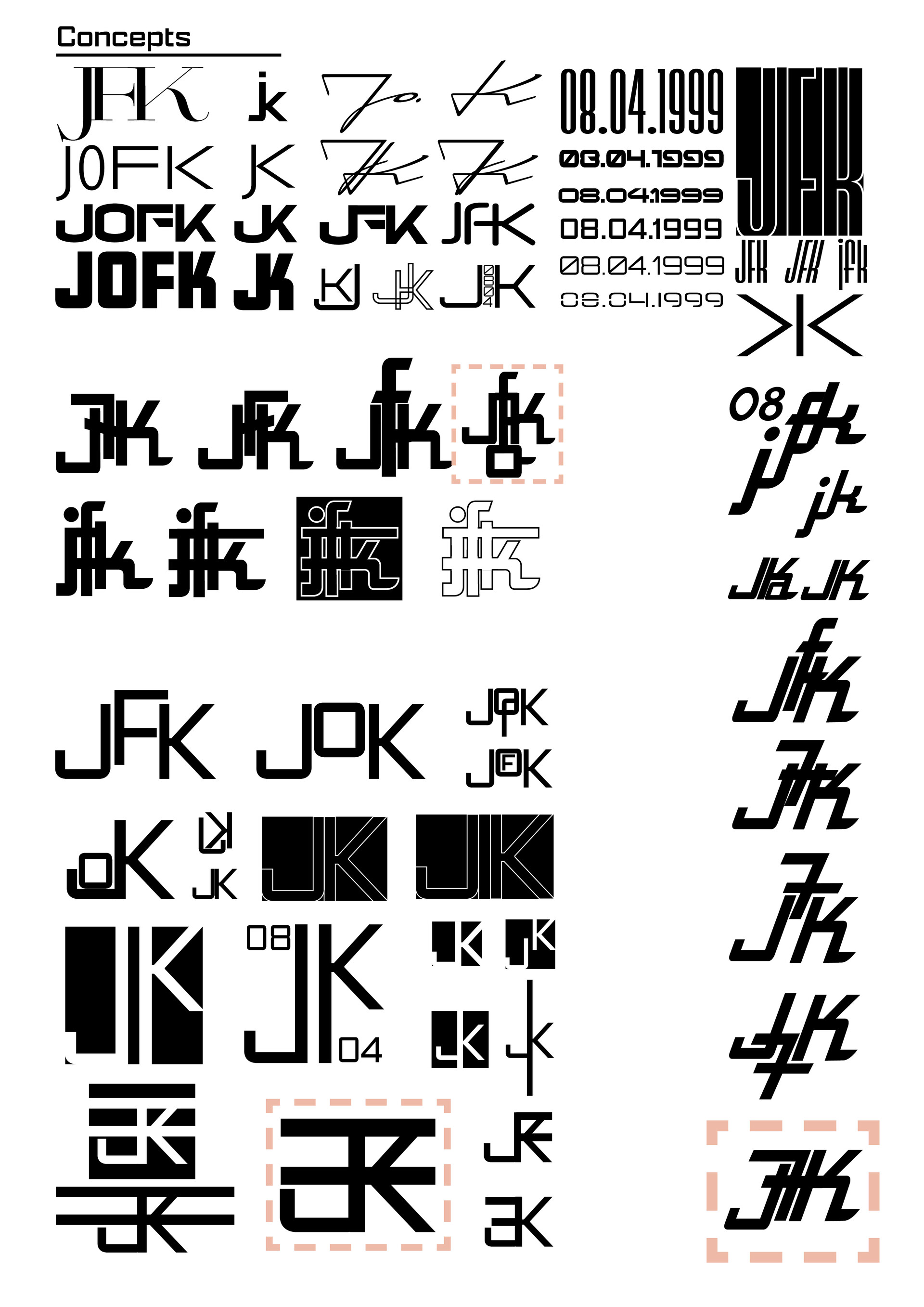 Artstation Typography Semester 1 Monogram Artstation Typography Semester 1 Monogram