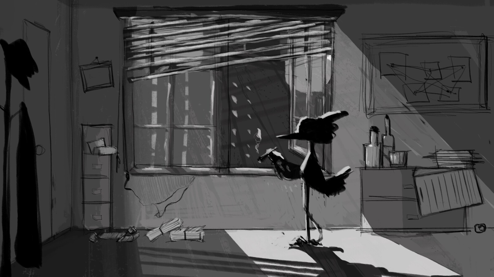 Final Scene Setup: Rough Concept