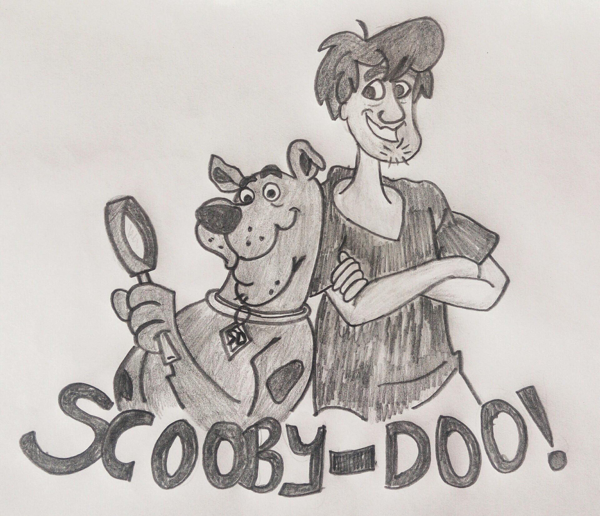 Scooby deals doo drawing
