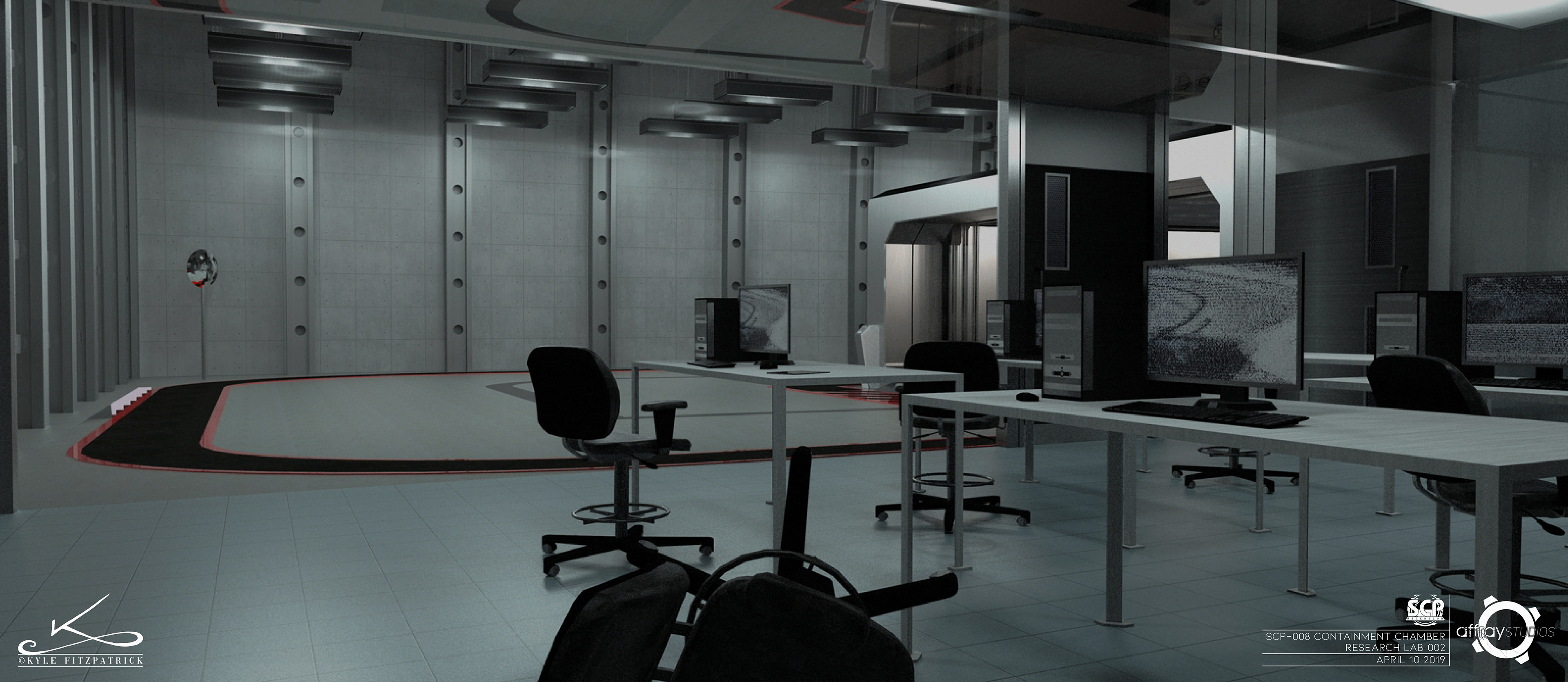 ArtStation - SCP: Roleplay SCP Containment Chambers
