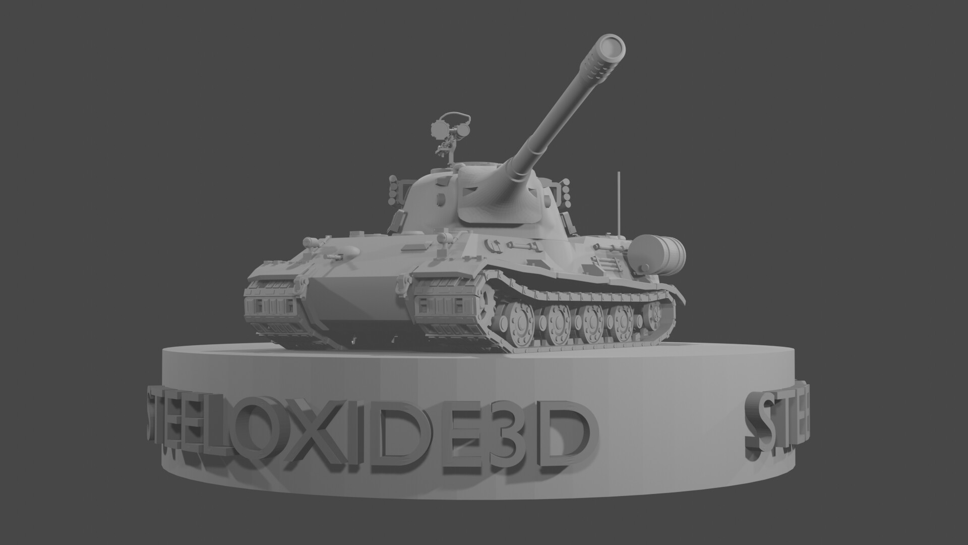 ArtStation - German Panzer VII Löwe for 3D printing