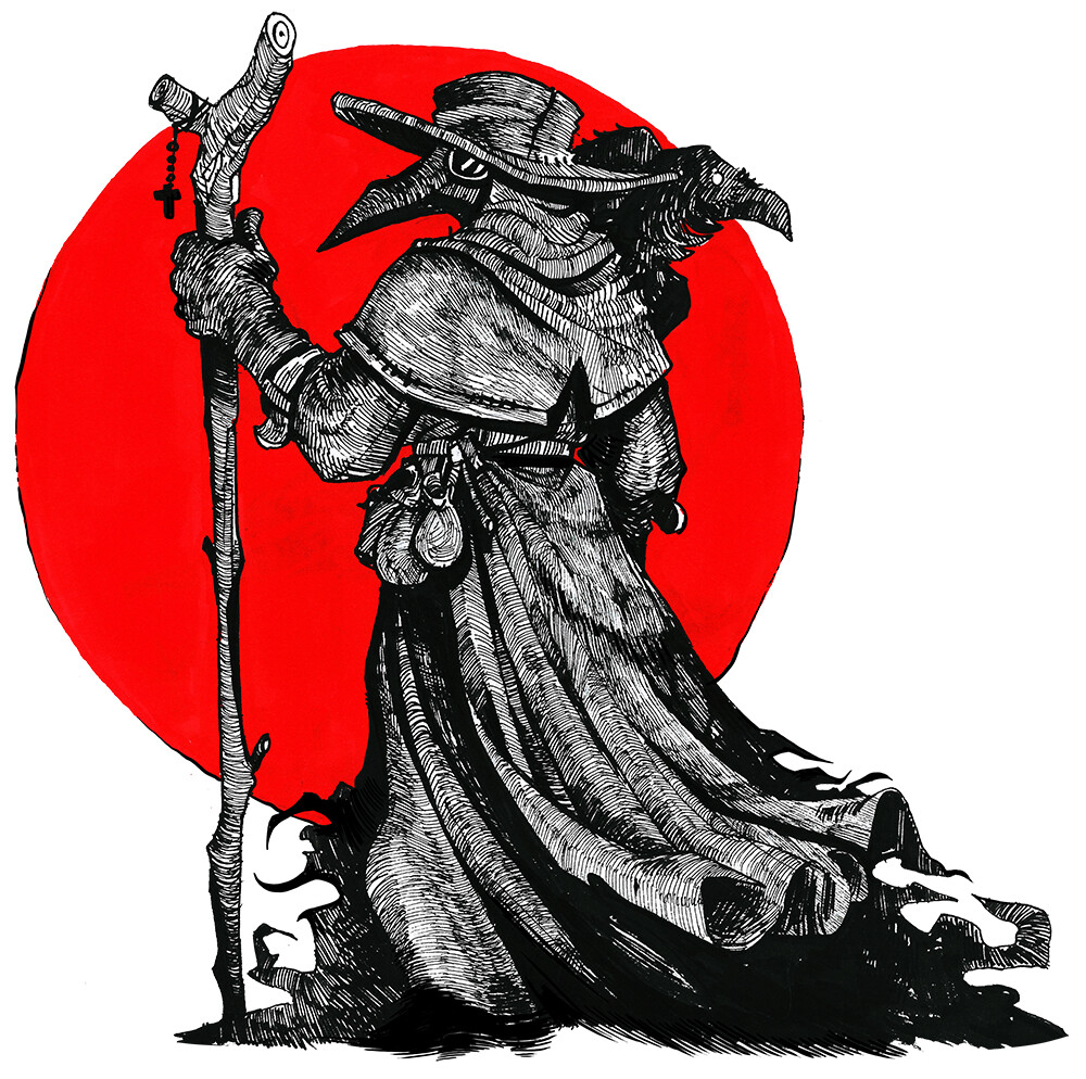 Рисунок Черного Доктора