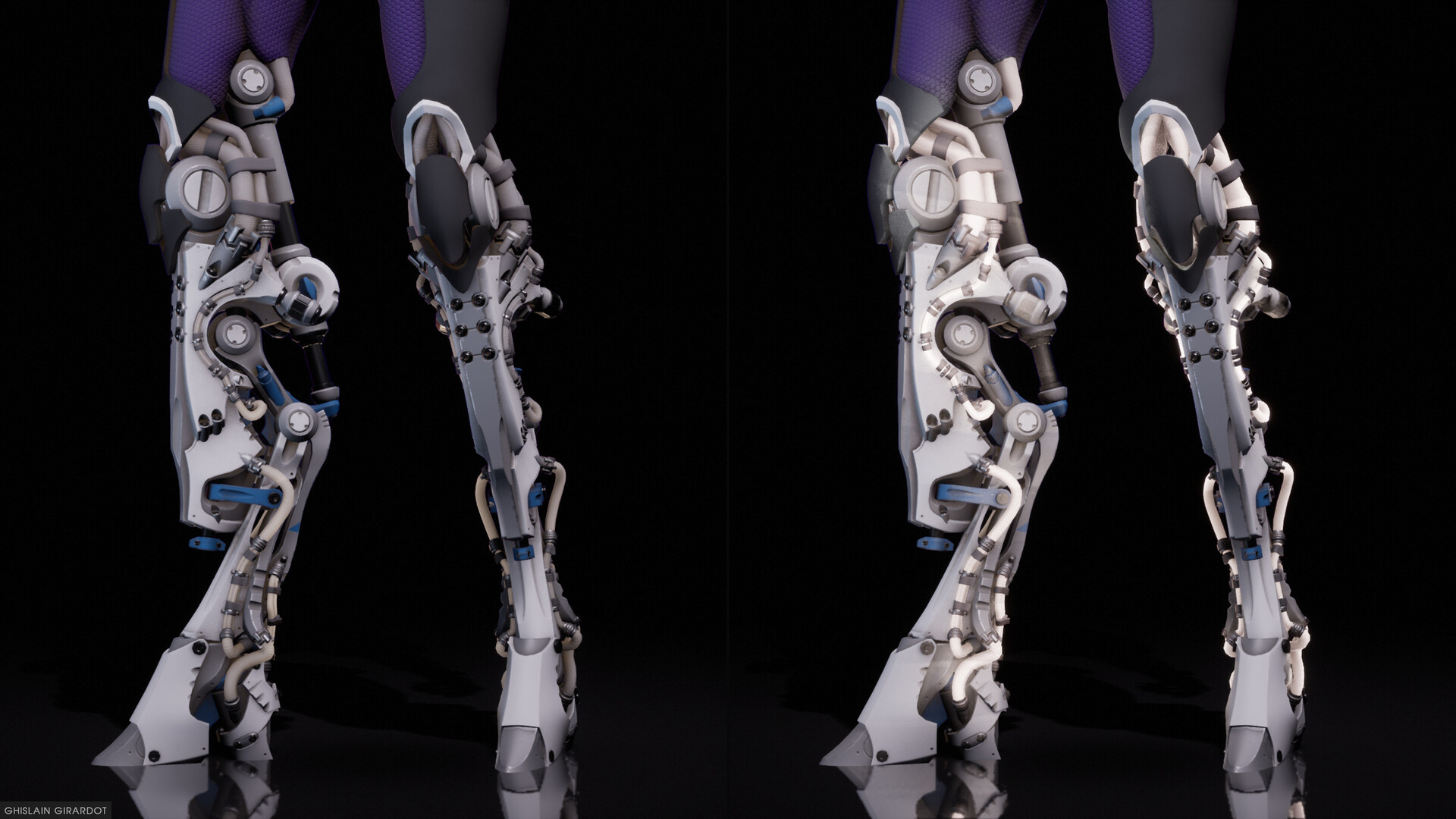 ArtStation - Unreal Engine Character - Female Cyborg