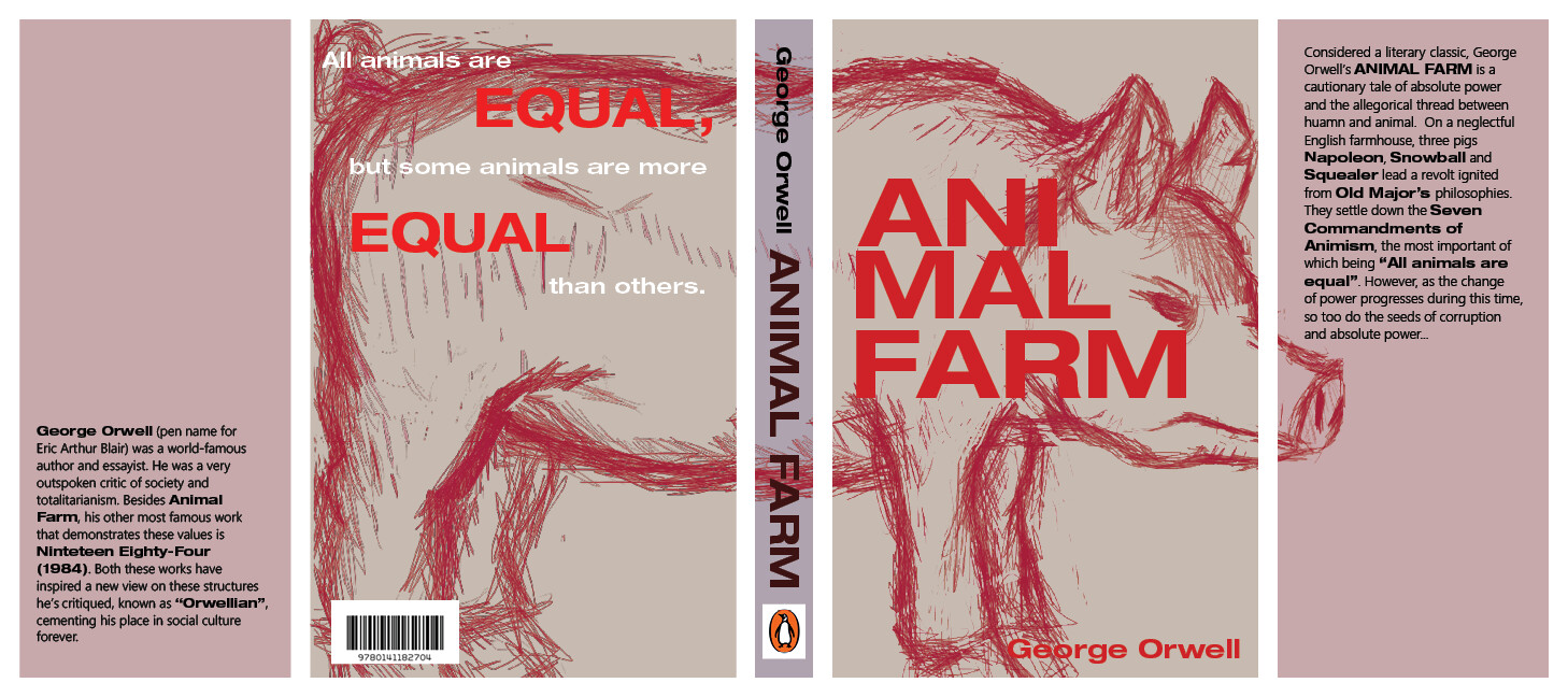 Animal Farm book sleeve
