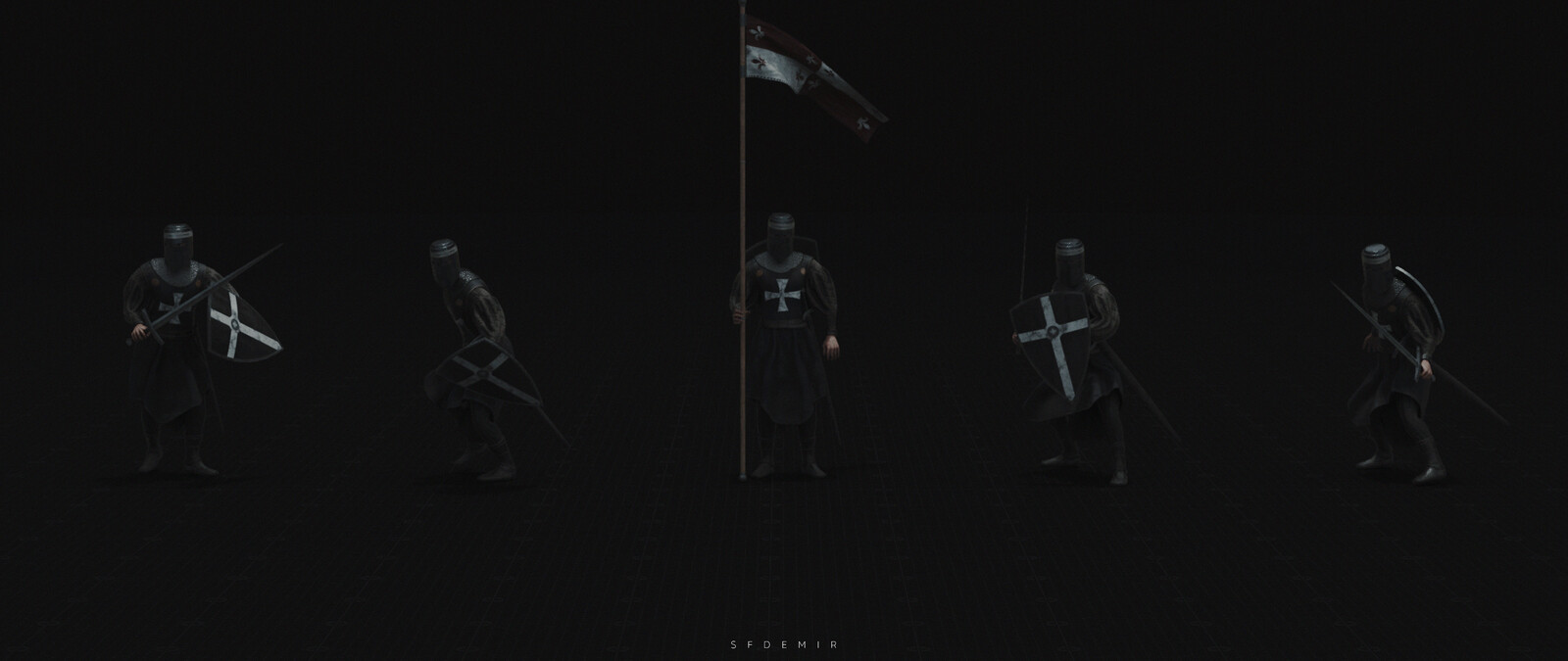 Templar Pose Pack 06