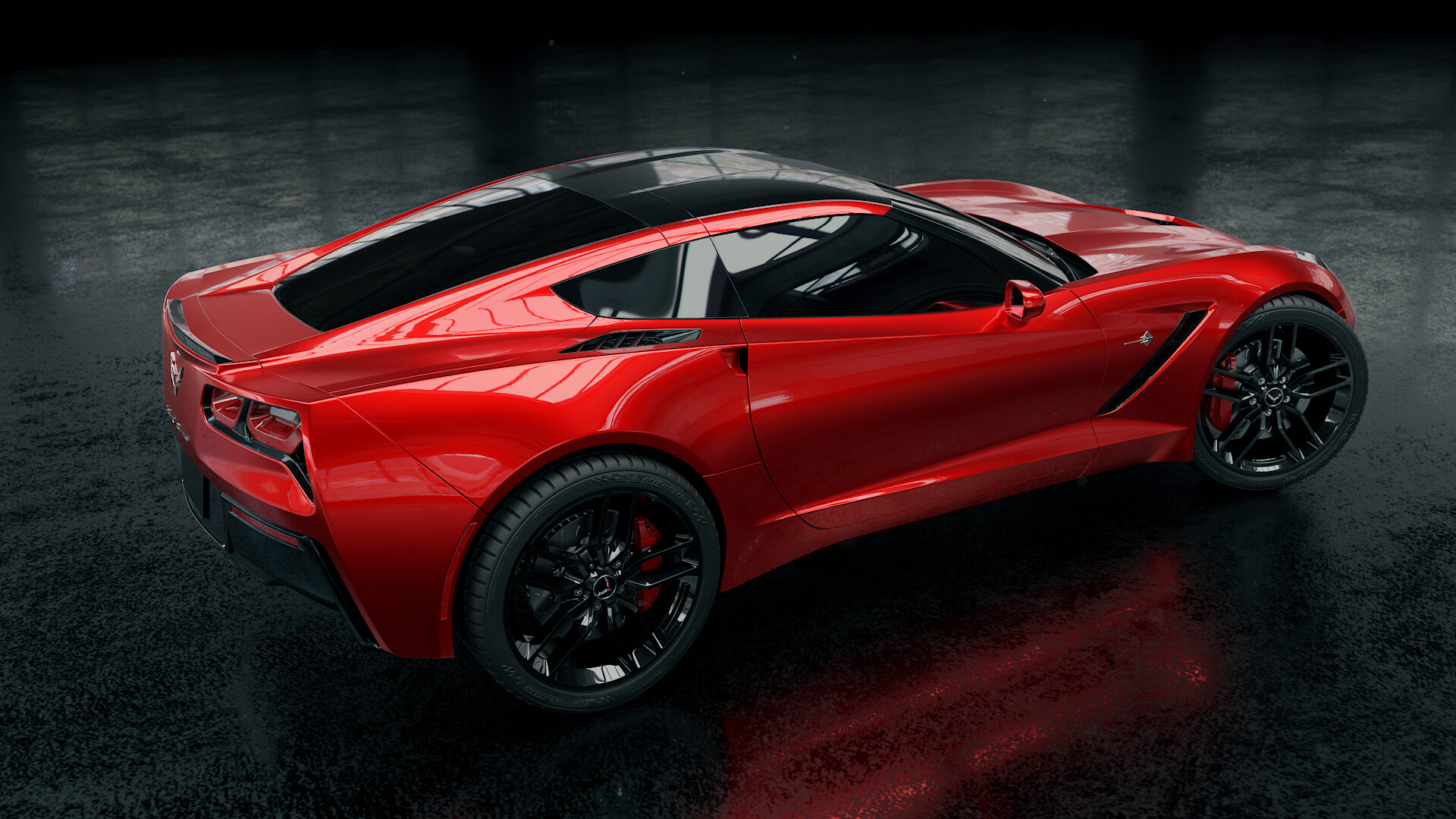 Francesco Nardi Corvette for Master Car Creation in Blender by Chris