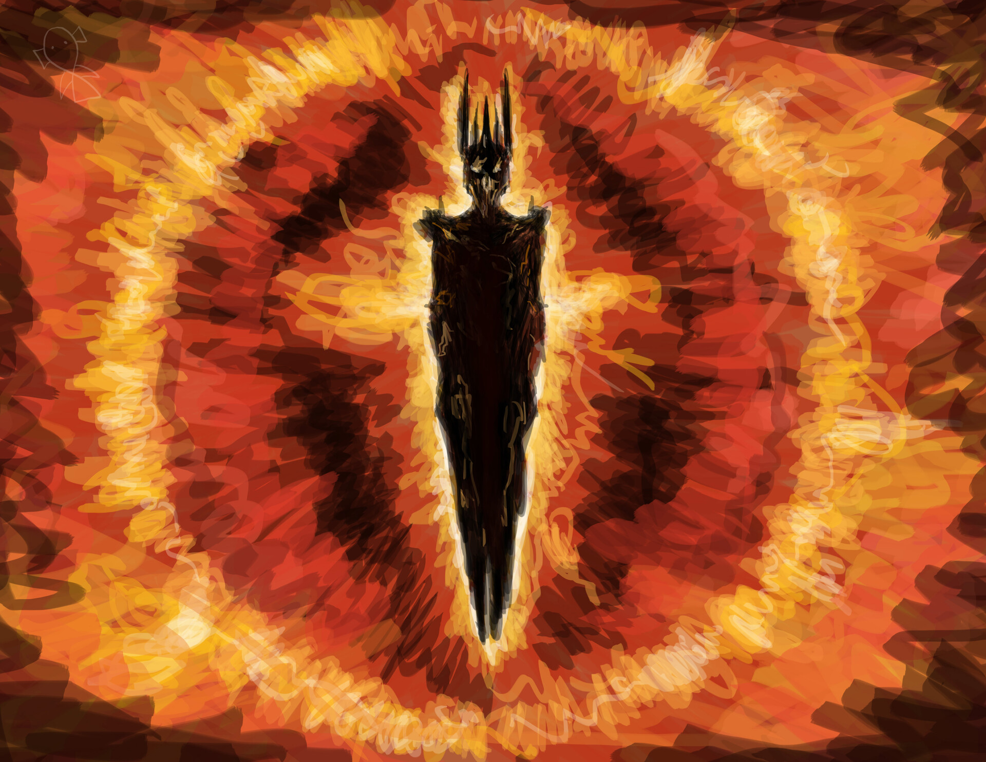 ArtStation The Eye of Sauron